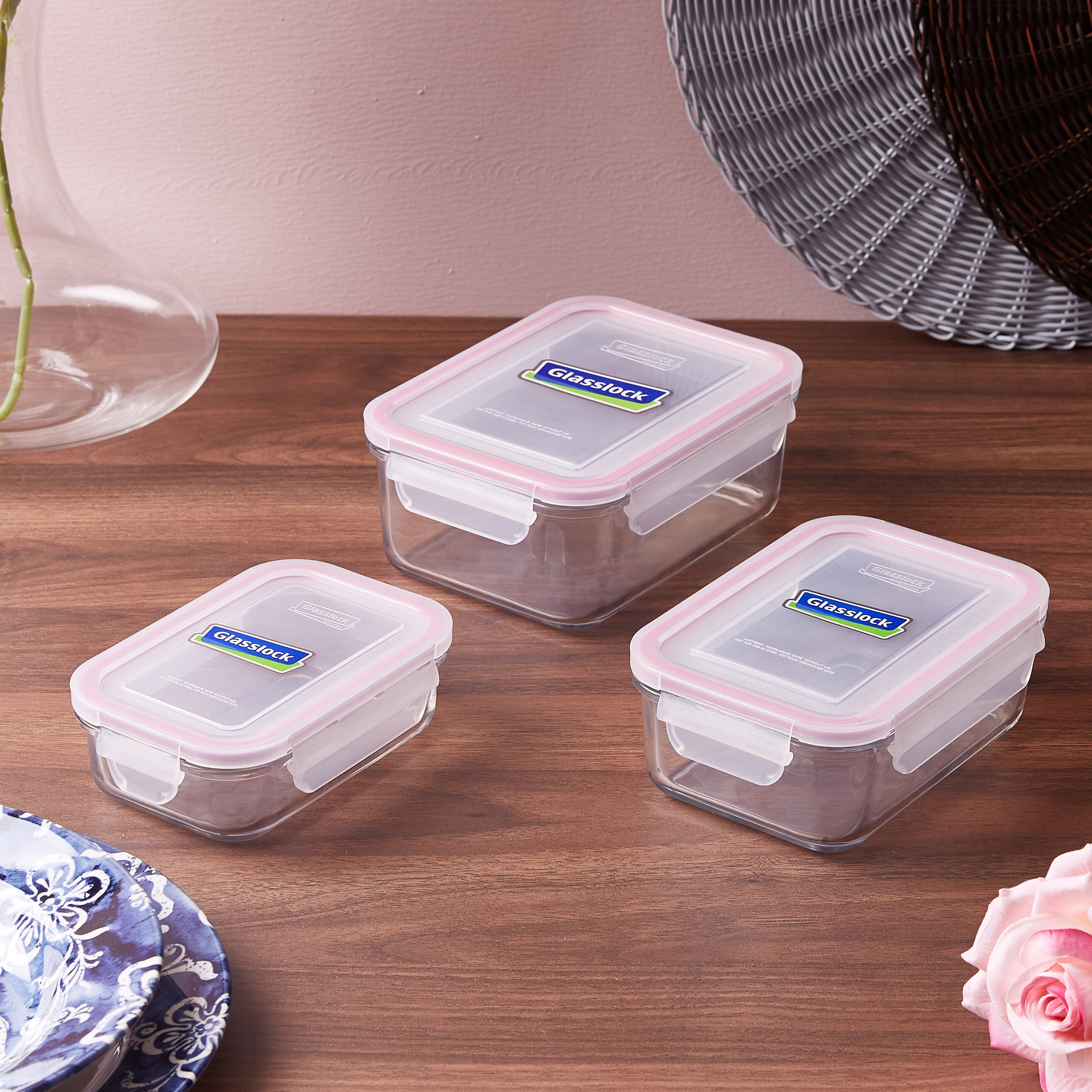 حاويات زجاجية مستطيلة من جلاسلوك - طقم من 3 قطع-hbxhomeware-hbxkitchen-image-1