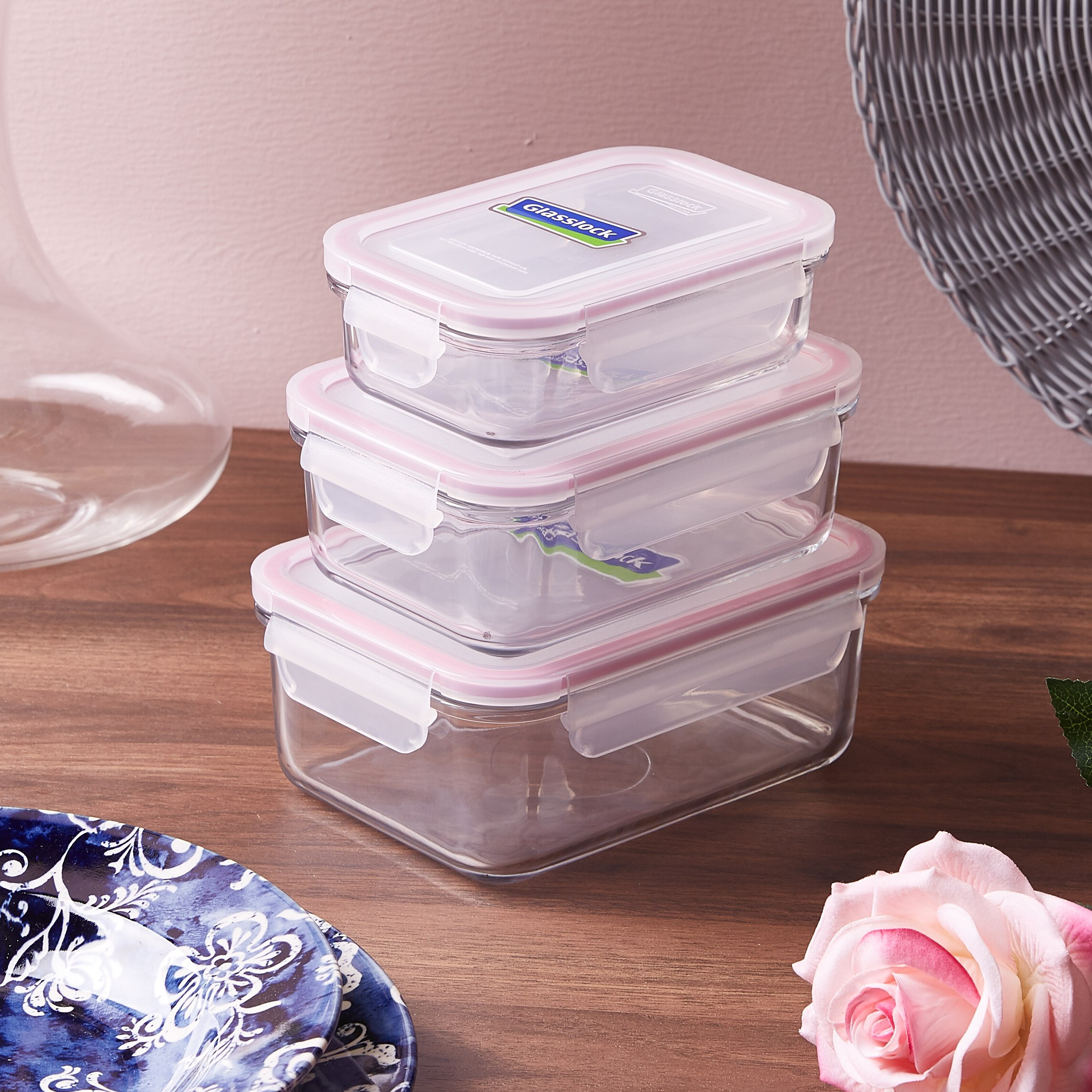 حاويات زجاجية مستطيلة من جلاسلوك - طقم من 3 قطع-hbxhomeware-hbxkitchen-image-2
