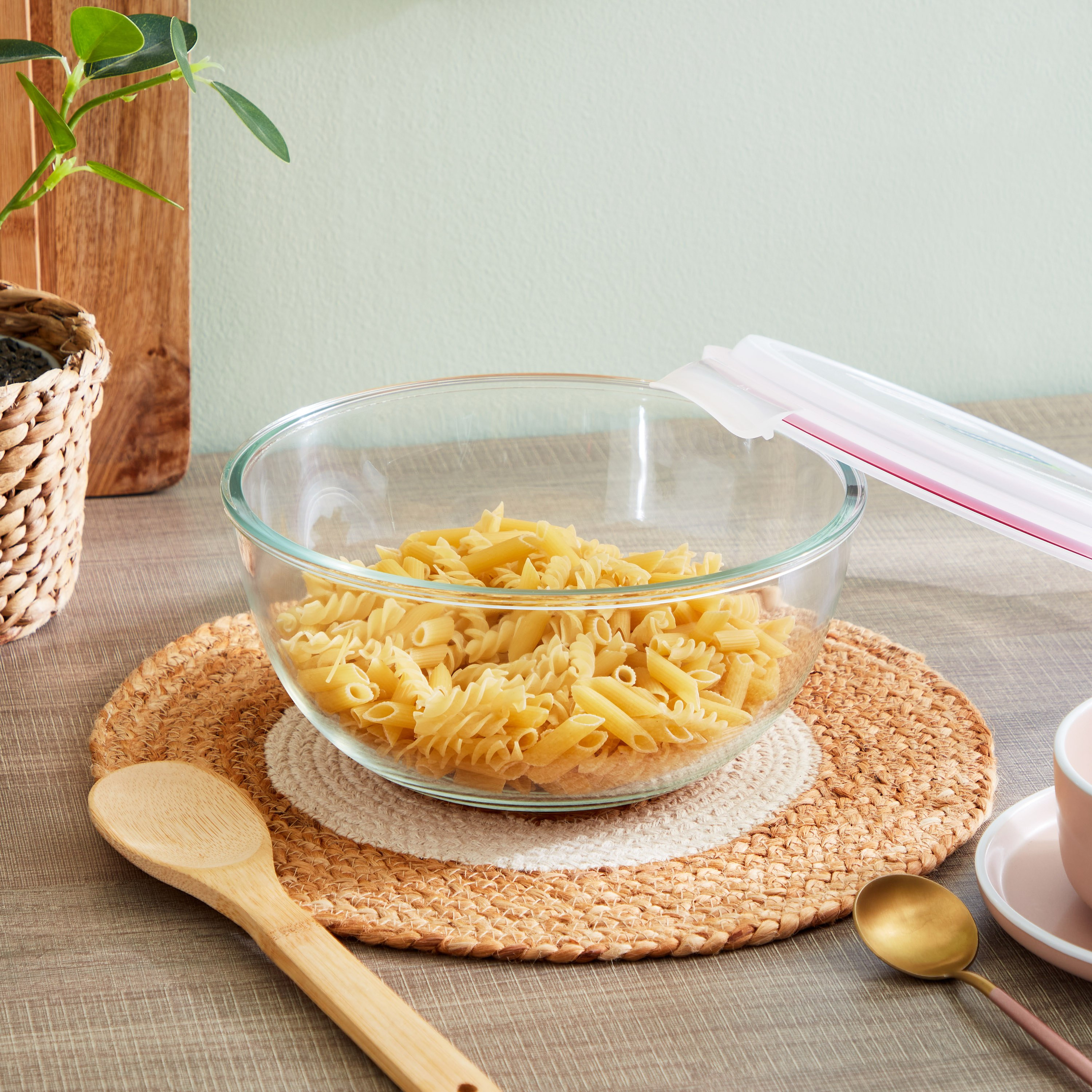 وعاء زجاجي بغطاء للخلط من جلاسلوك - 16 سم-hbxhomeware-hbxkitchen-image-1