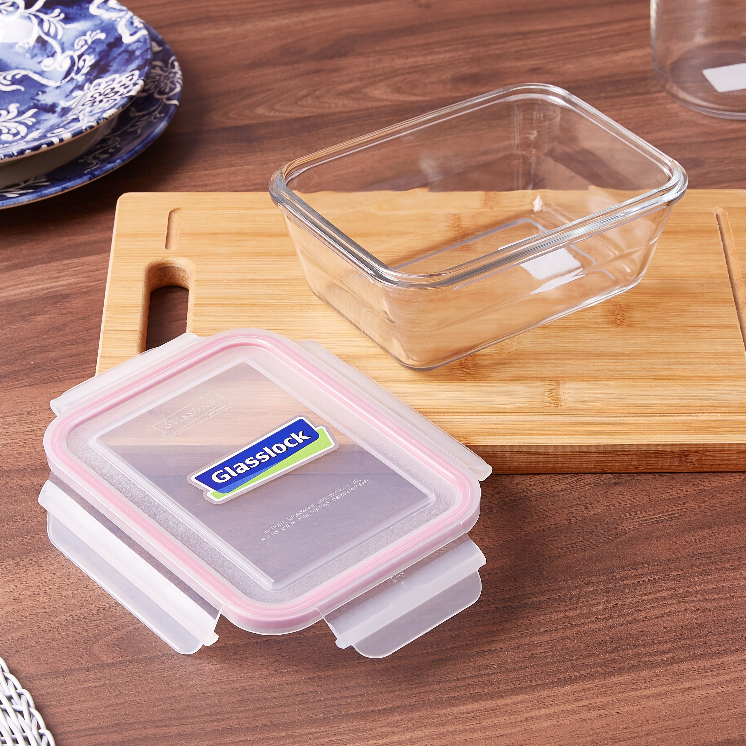 صندوق زجاجي مستطيل مبسط من جلاسلوك - 950 مل-hbxhomeware-hbxkitchen-image-2
