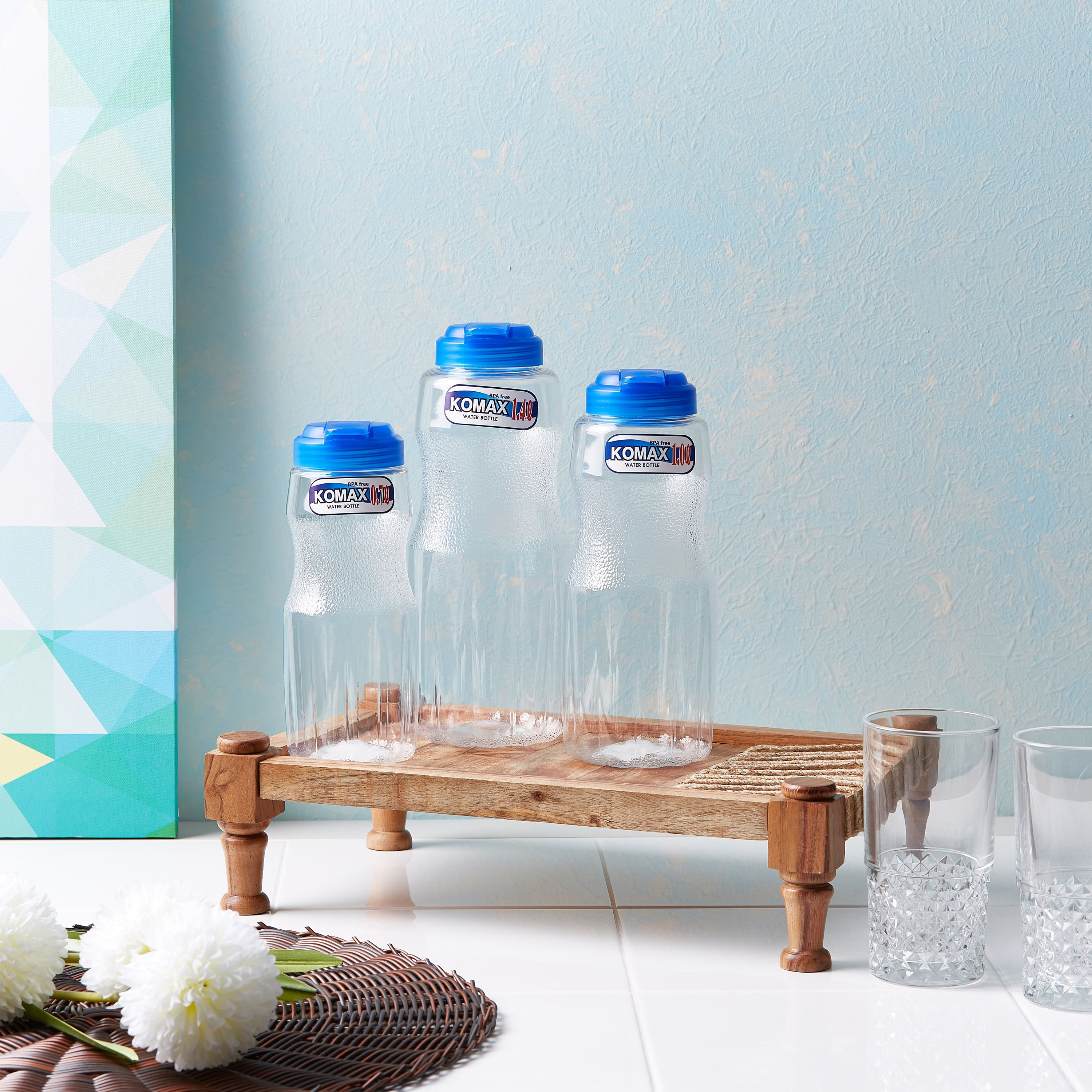 Komax Water Bottle - 1 L-hbxhomeware-hbxkitchen-image-3