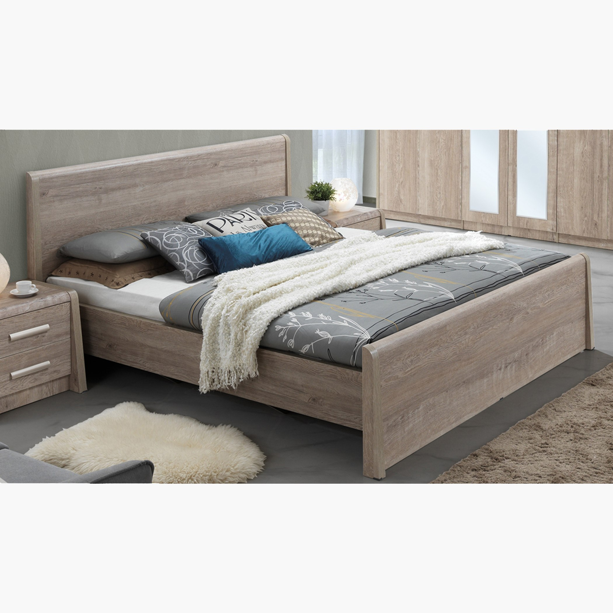 سرير كينج من كيرفي - 180x200 سم-hbxfurniture-bedsandbedsets-beds-king-image-1