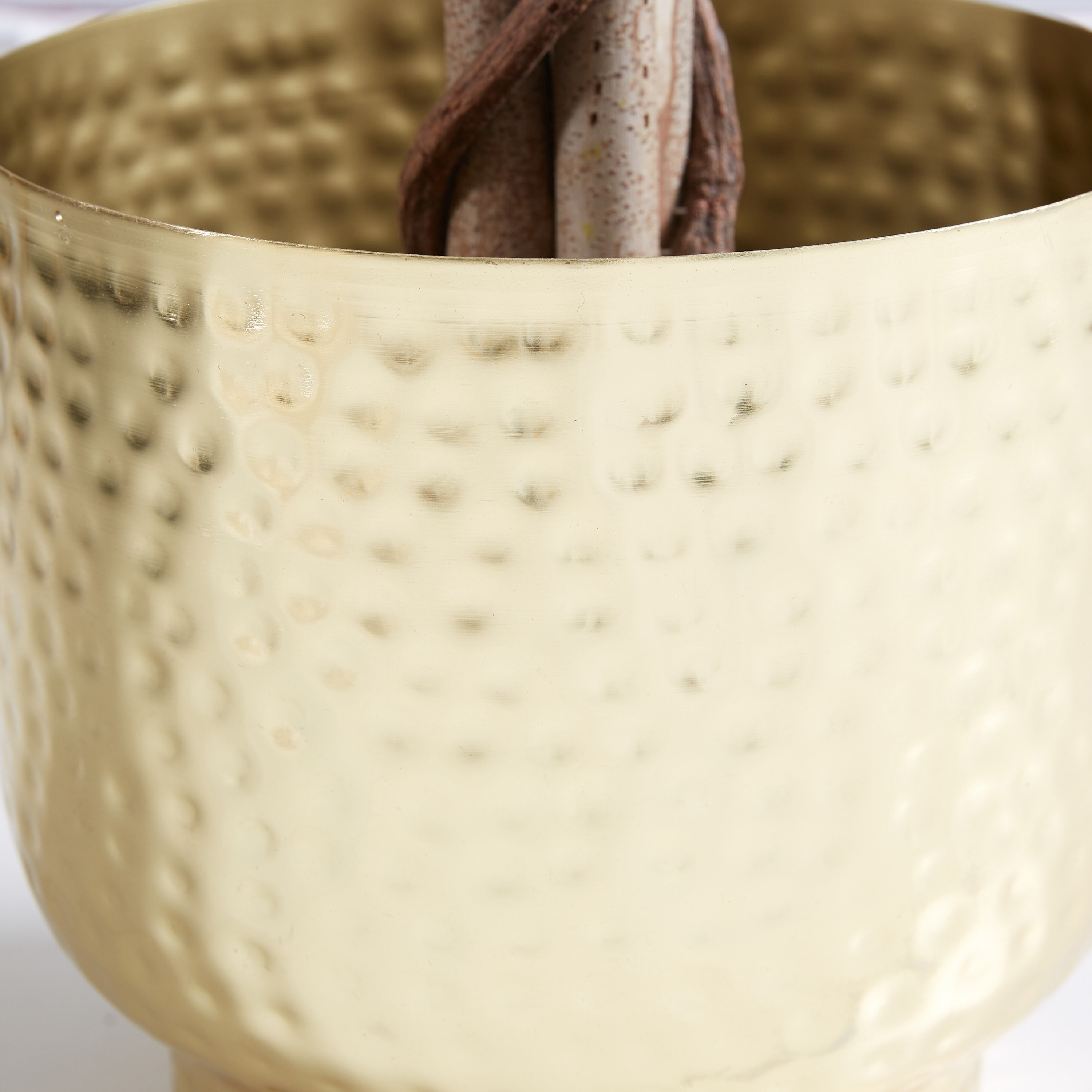 إناء زرع مطروق ديكور من بوبي-hbxdecorandfurnishings-homeaccessories-artificialflowersandplants-image-2