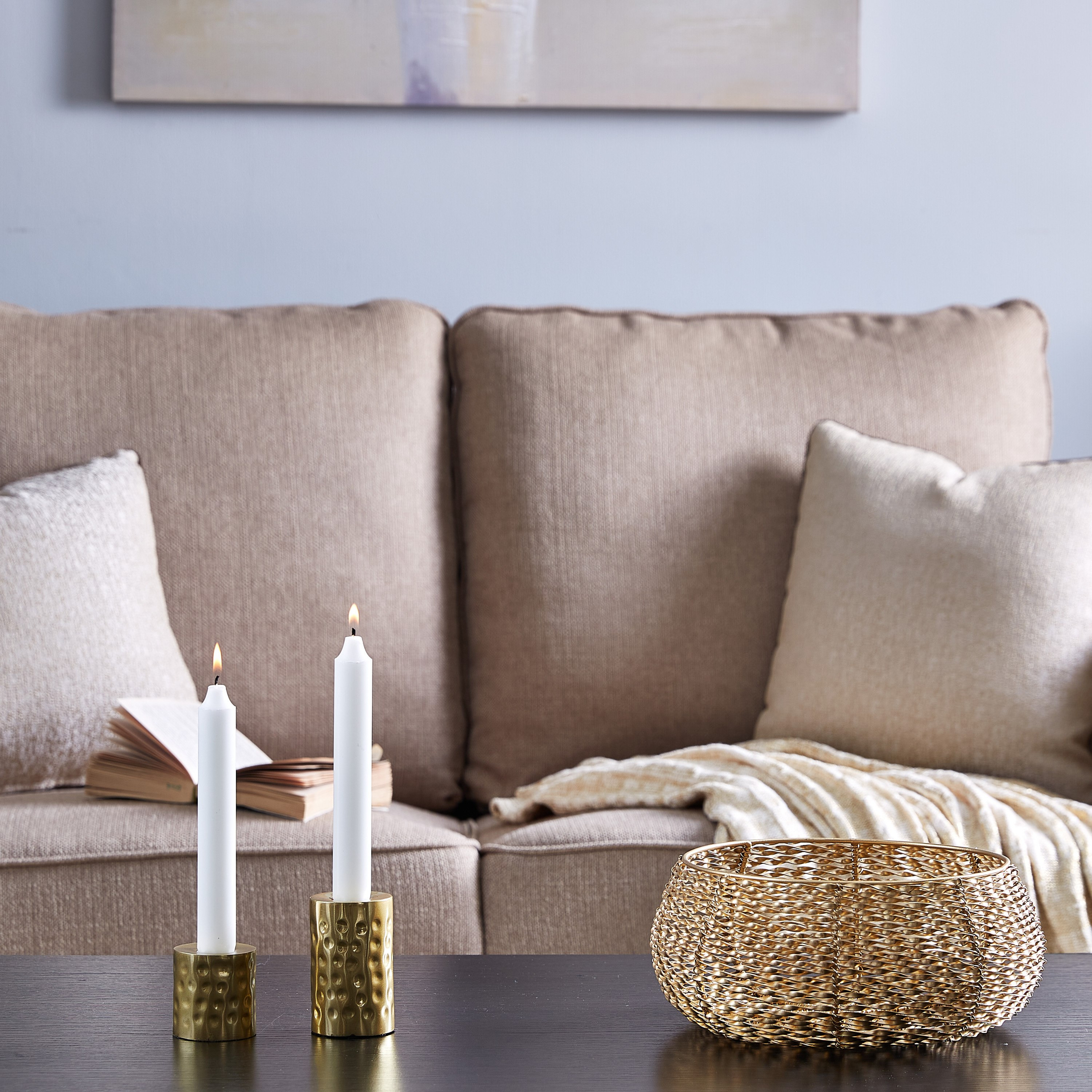 Beam Hammered Candle Holder-hbxlivingroom-decorandaccessories-candleholders-image-3