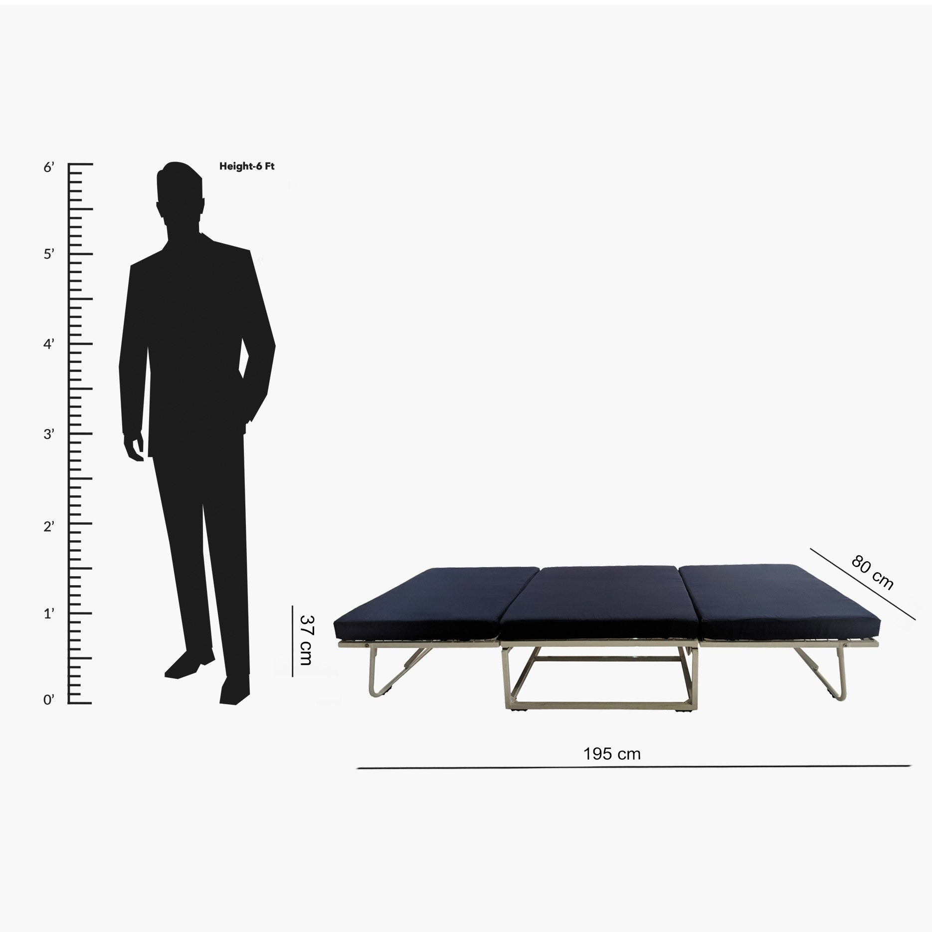 سرير ضيوف فردي بتصميم مقعد عثماني قابل للطيّ مع مرتبة - آيريس من موڤو - 80x195 سم-hbxbedroom-bedsandbedsets-daybeds-image-8