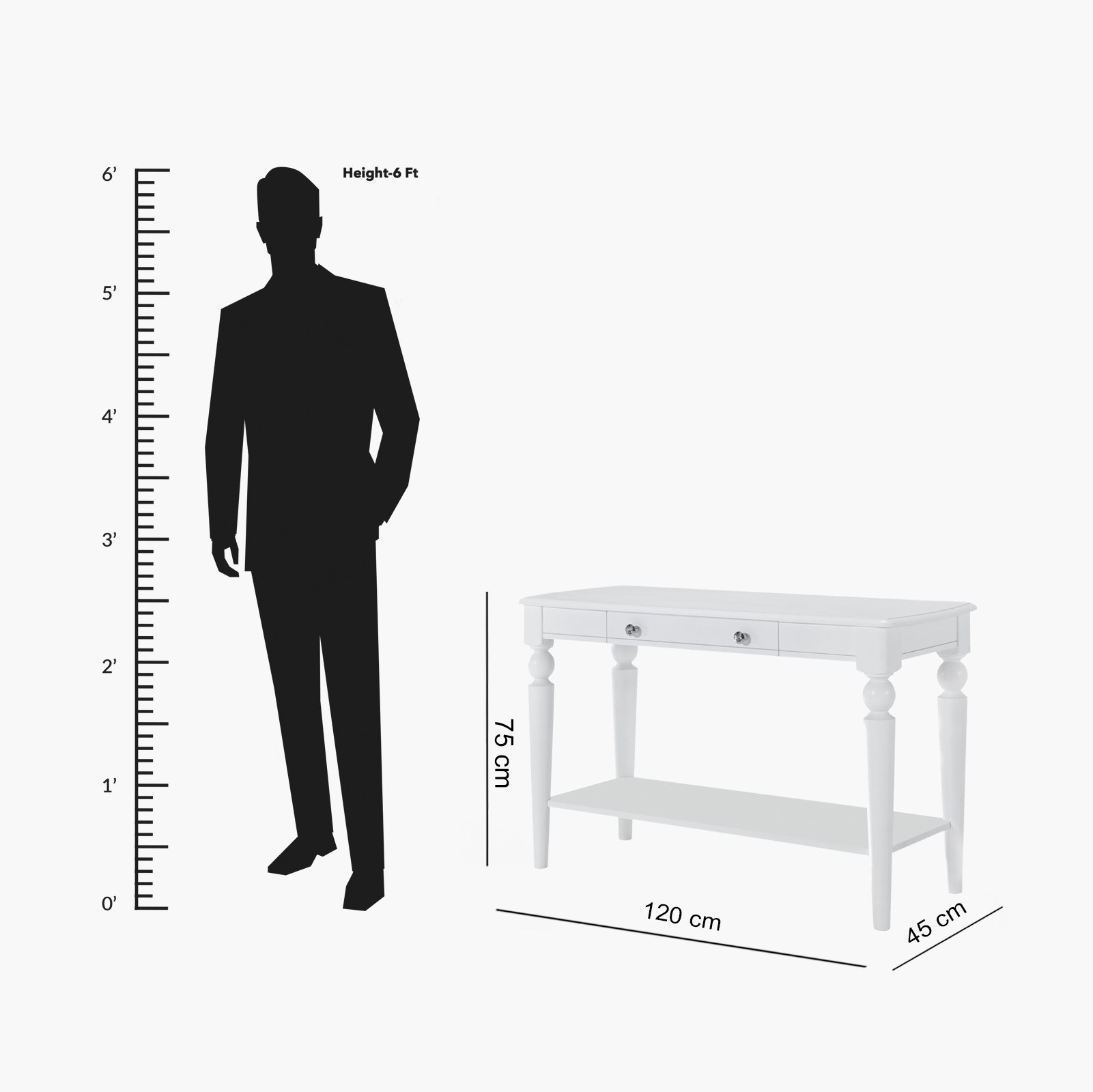Sofia Rectangular Sofa Table-hbxfurniture-tablesandstands-consoletables-image-5