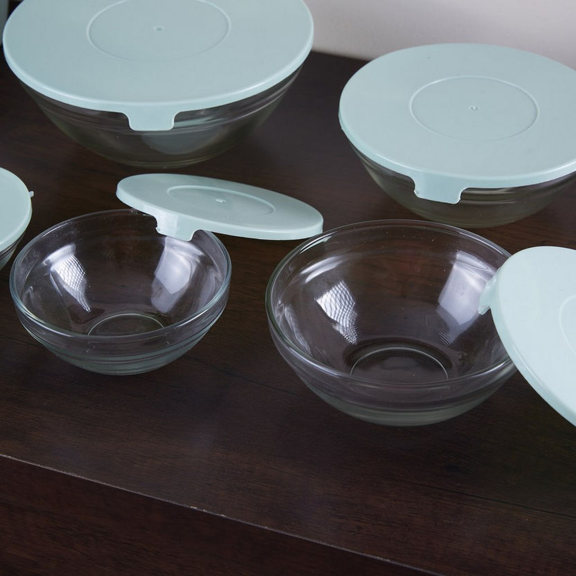 Prime 5-Piece Glass Bowl Set with Lid-Serveware-image-2
