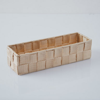 Strap Textured Basket 24x8x6cm