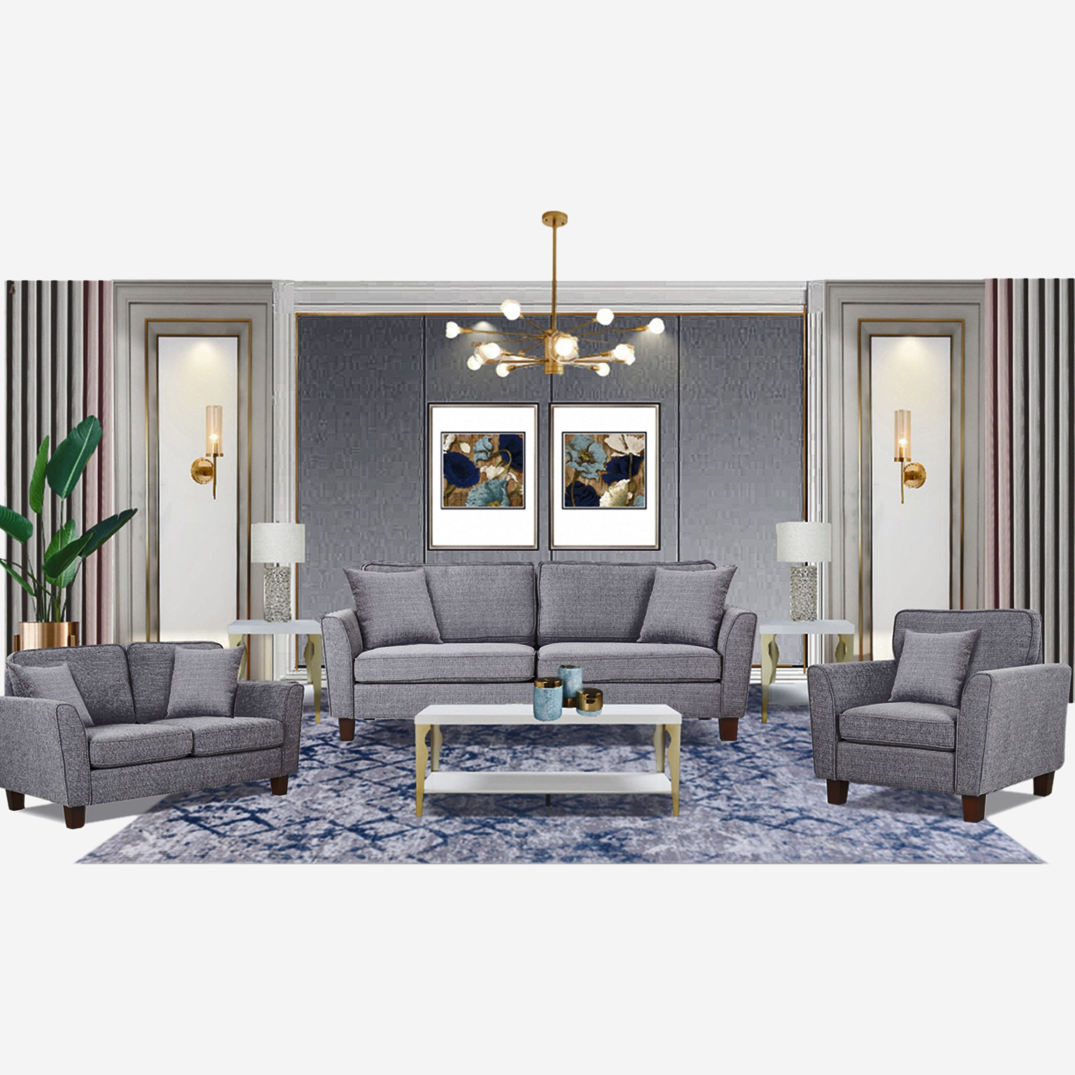 Arlington 1 Seater Sofa with Scatter Cushion