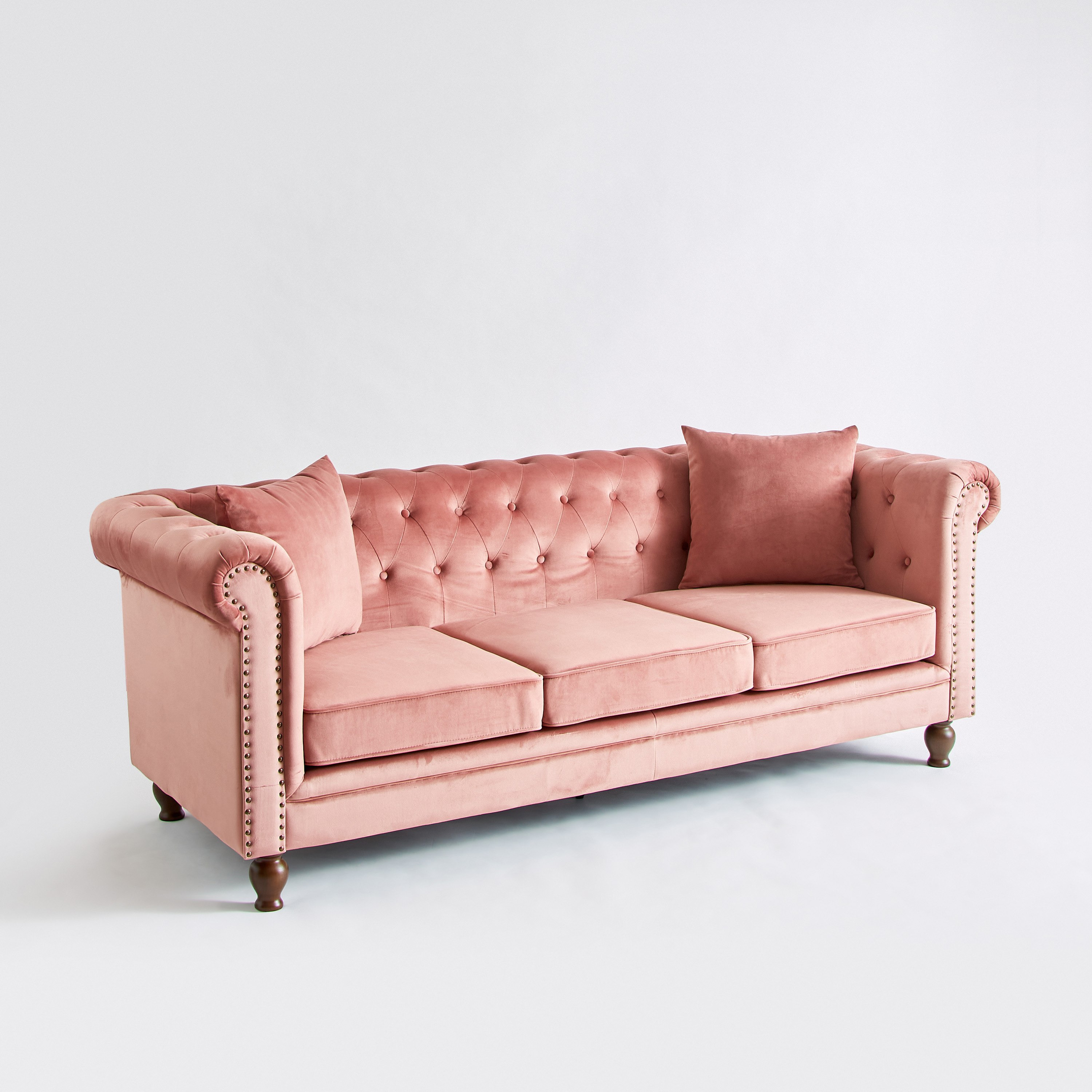 كنبة مخمل معنقدة 3 مقاعد مع وسادتين من صوفيا-hbxlivingroom-sofasandarmchairs-sofas-image-7