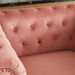 Sofia Tufted Velvet Armchair with Cushion-Sofas-thumbnail-4
