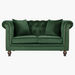 Sofia 2-Seater Tufted Velvet Sofa with 2 Cushions-Sofas-thumbnail-0