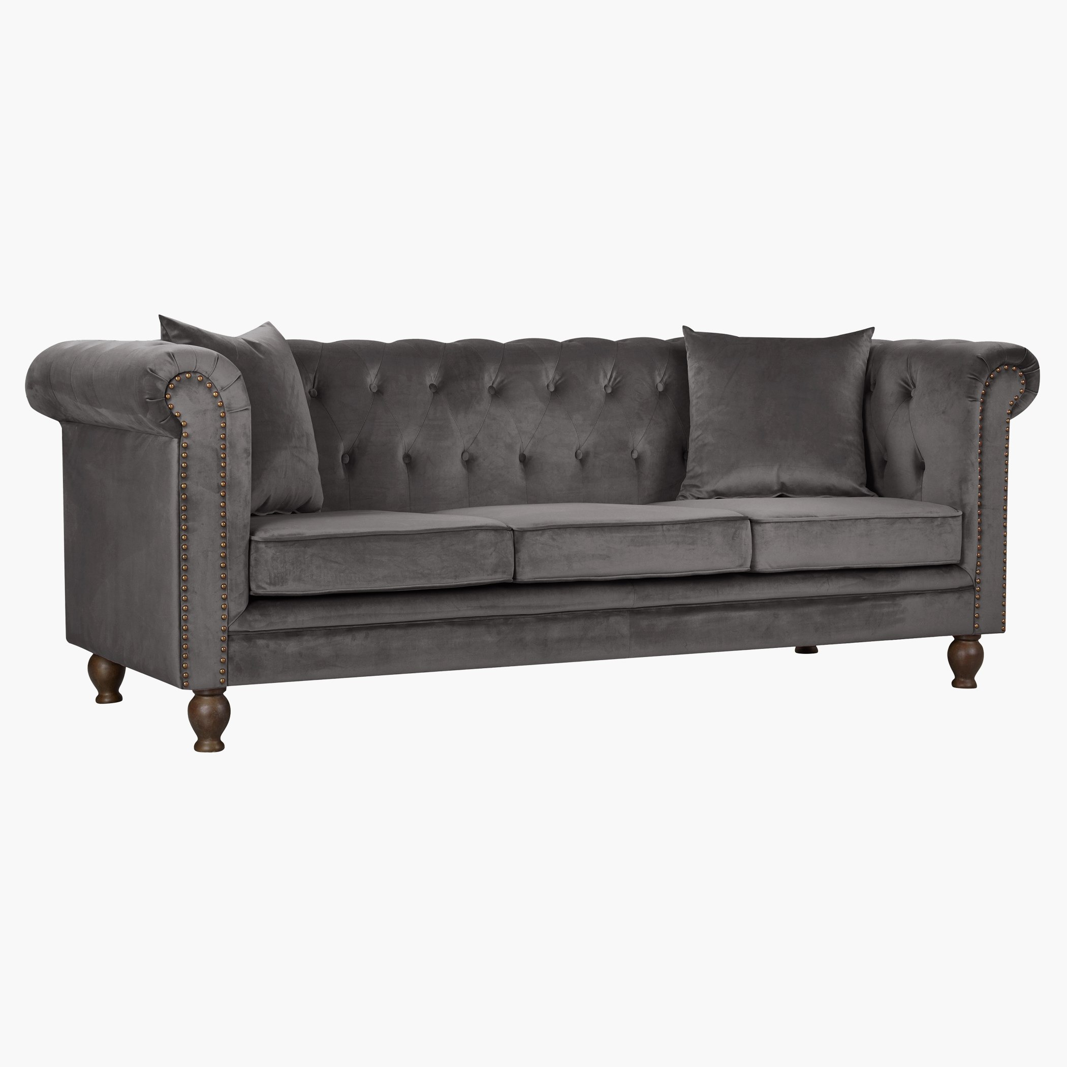 كنبة مخمليّة معنقدة مقعدين مع 3 وسائد من صوفيا-hbxlivingroom-sofasandarmchairs-sofas-image-2