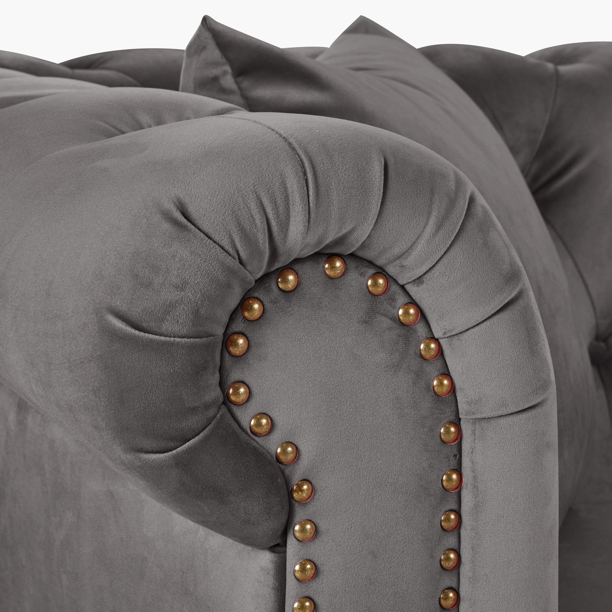 كنبة معنقدة مخمليّة مقعدين مع وسادتين من صوفيا-hbxlivingroom-sofasandarmchairs-sofas-image-4