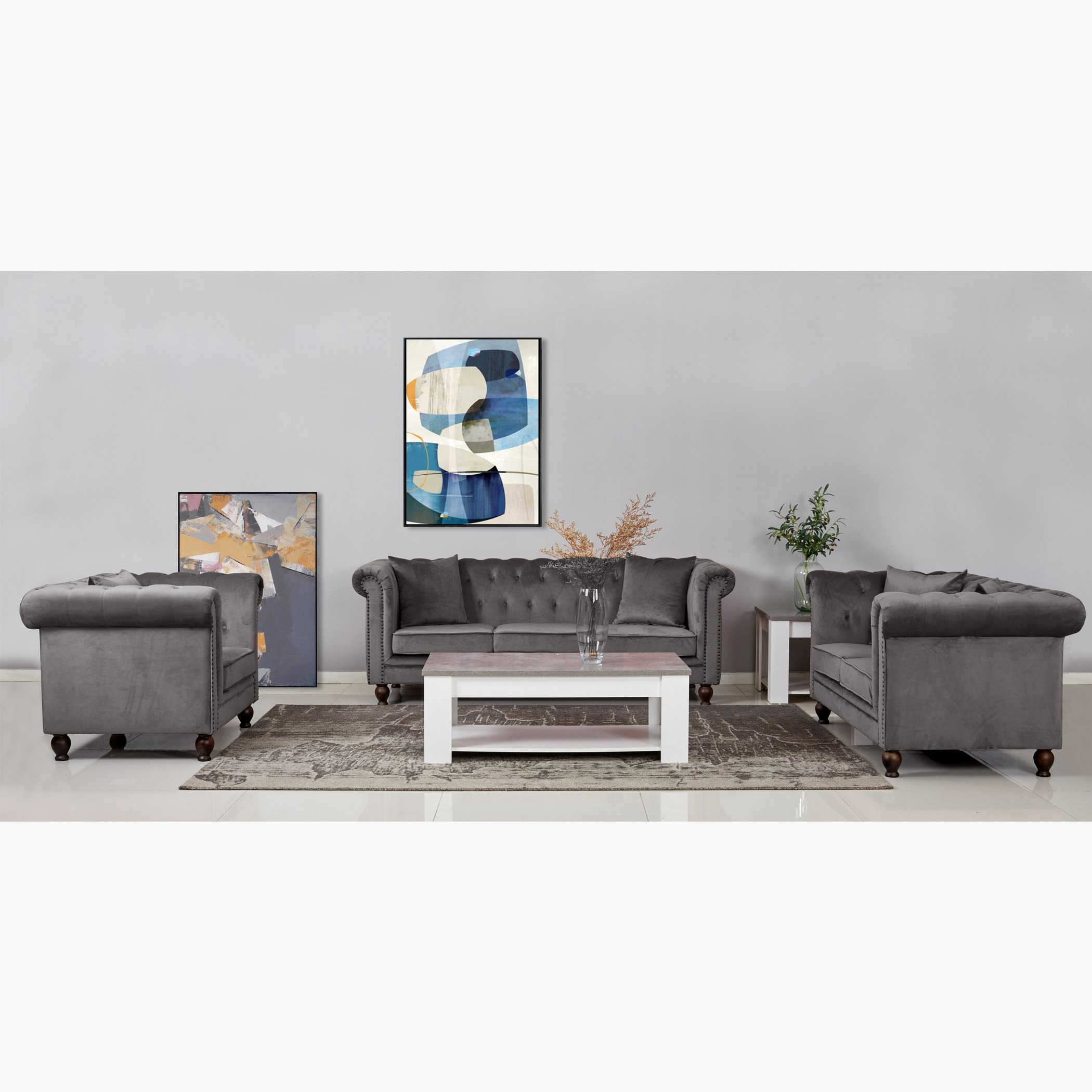 كنبة معنقدة مخمليّة مقعدين مع وسادتين من صوفيا-hbxlivingroom-sofasandarmchairs-sofas-image-6
