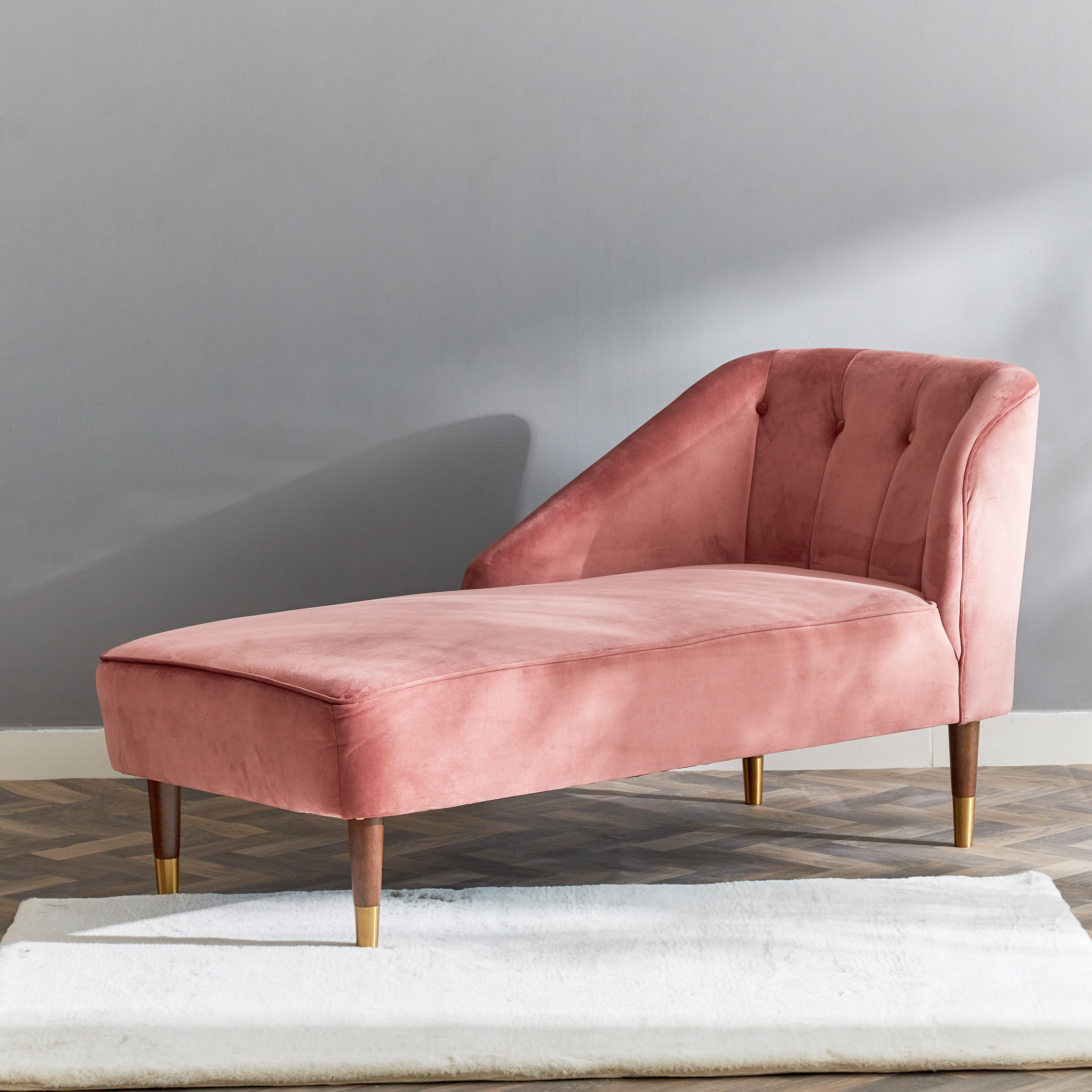 Blush chaise deals lounge