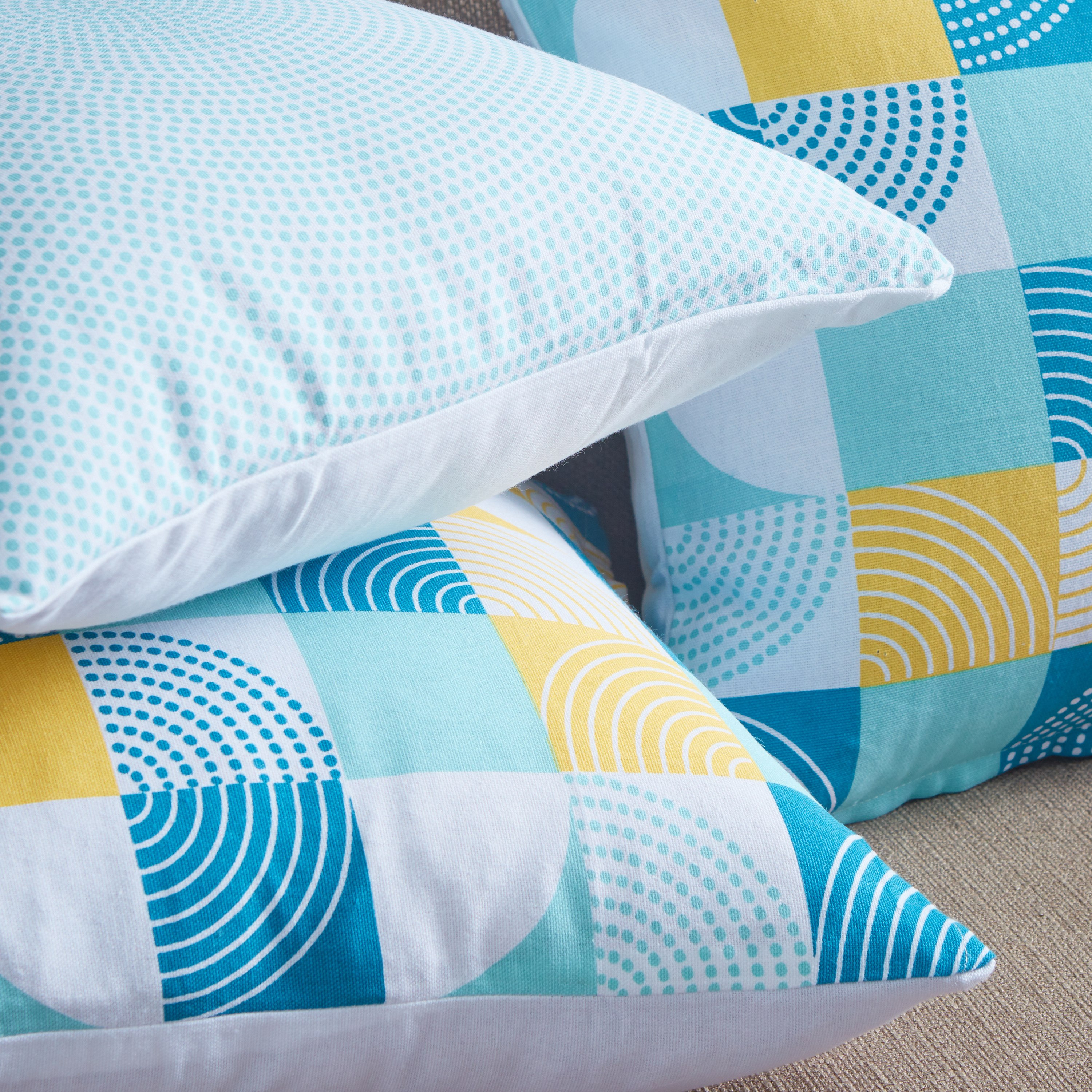 طقم غطاء وسادة قطن بطبعات 3 قطع من فريدا - 40x40 سم-hbxhomeware-cushionsandcovers-cushioncovers-image-2