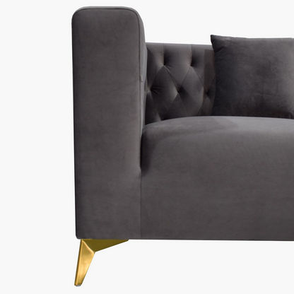 Naples 1-Seater Sofa with Cushion-Armchairs-image-4