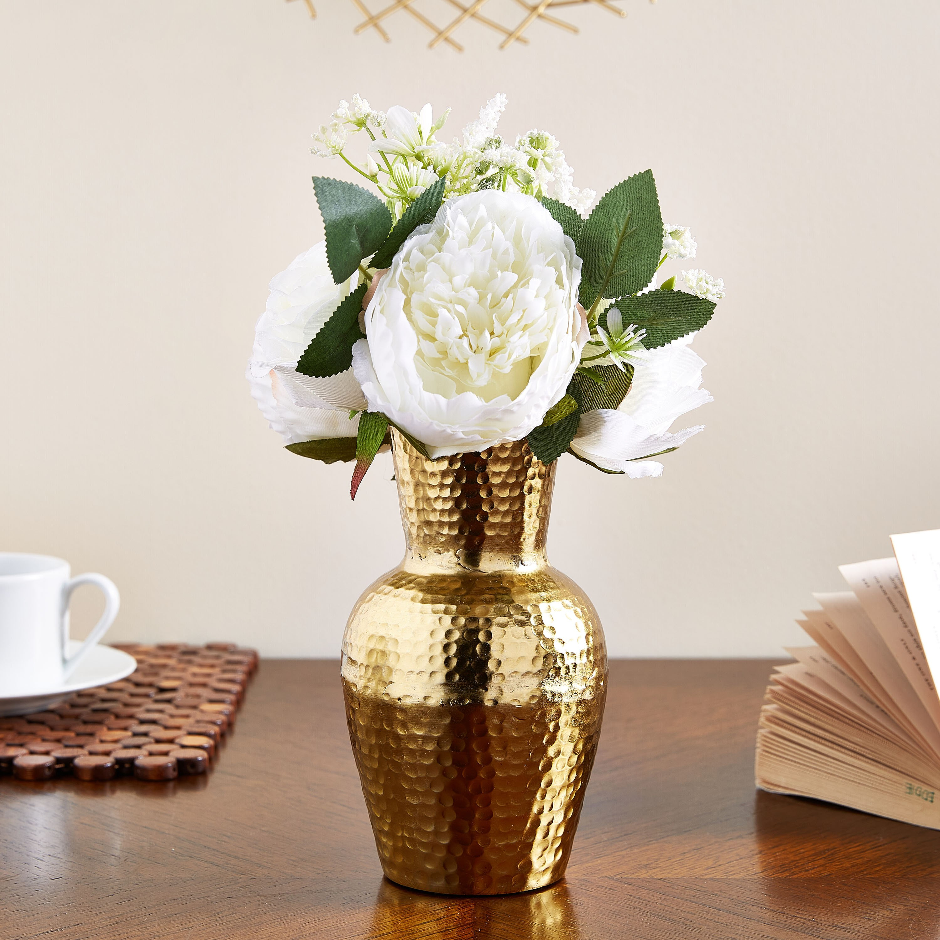 Nino Hammered Textured Vase-hbxbedroom-decorandaccessories-vases-image-2