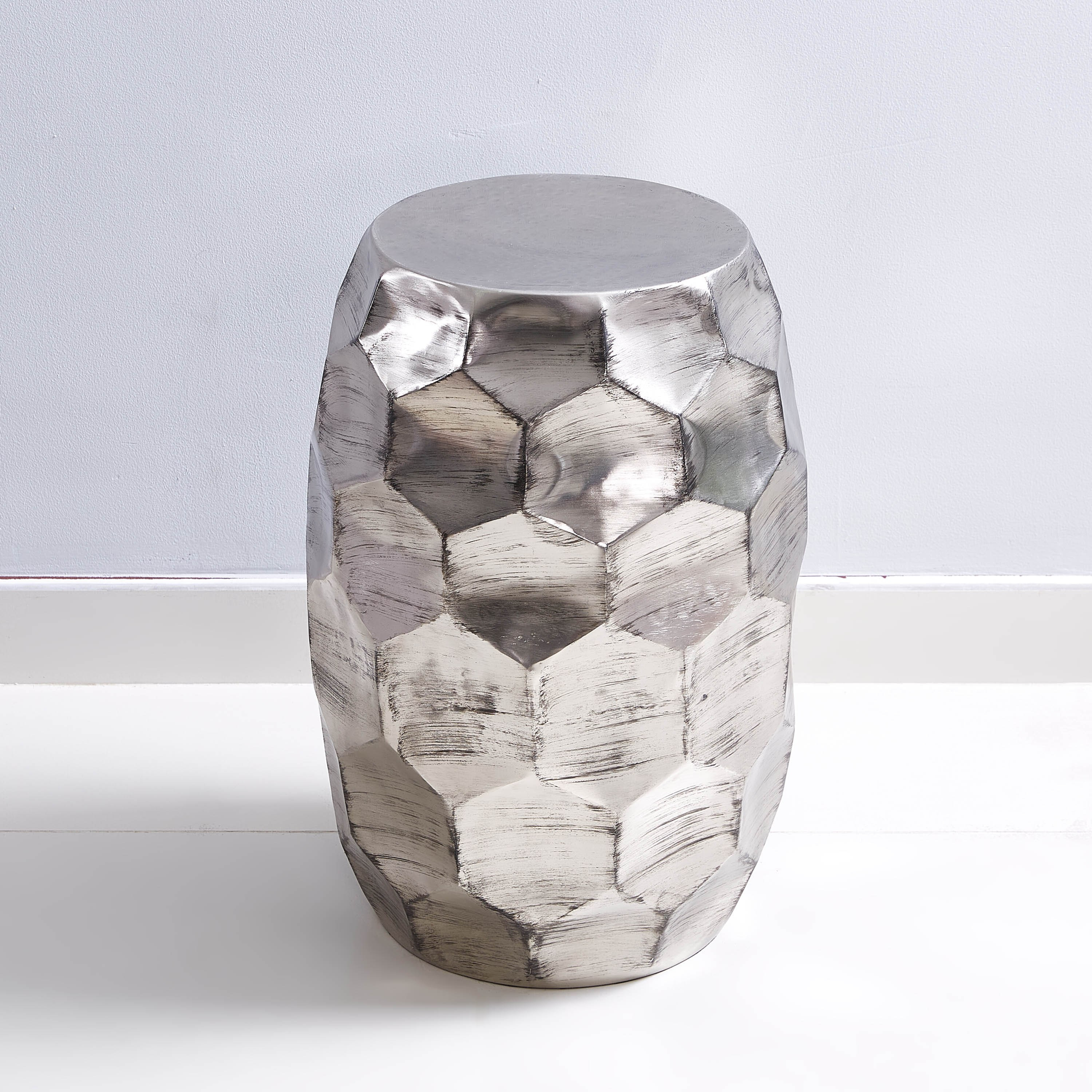 Marriot Honeycomb Textured Acent Table-hbxfurniture-livingroom-endtables-image-1