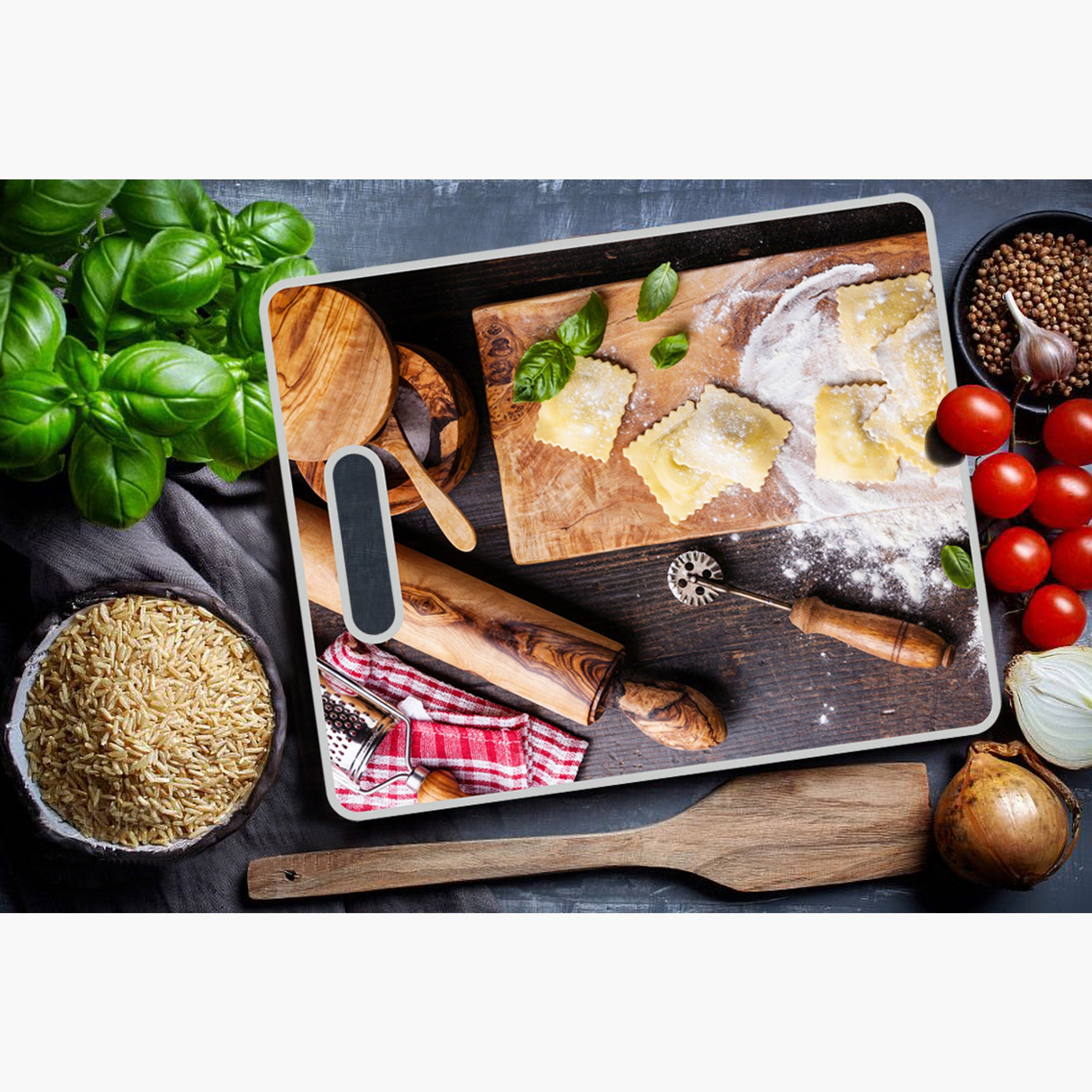 لوح تقطيع بطبعات جرافيك-hbxkitchen-kitchenware-choppingboards-image-2