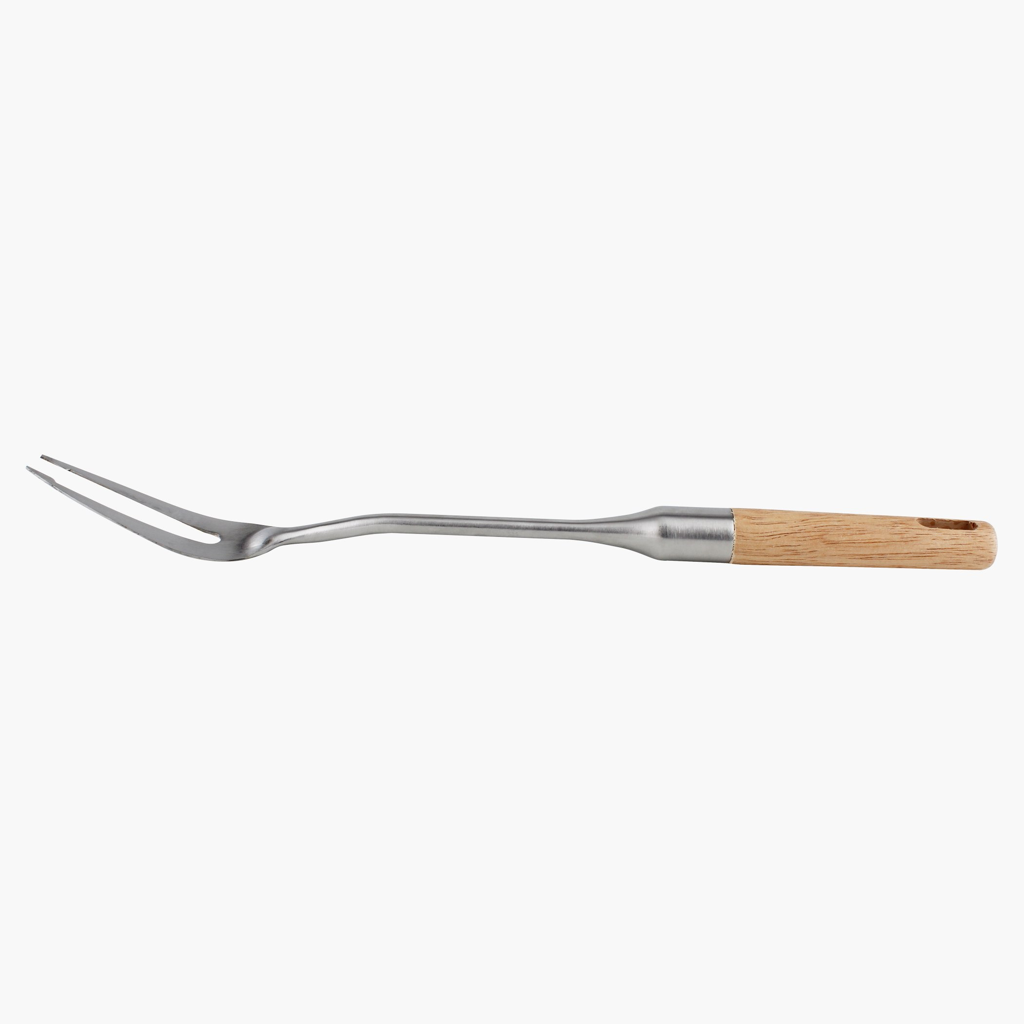 مغرفة طعام ستانلس ستيل بمقبض خشب-hbxhomeware-hbxkitchen-image-3