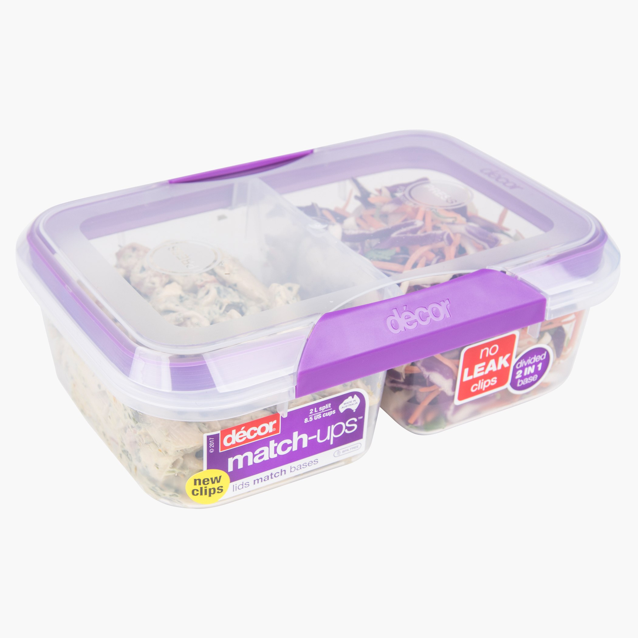 حاوية تخزين طعام مستطيلة من ديكور - 2 لتر-hbxhomeware-hbxkitchen-image-4