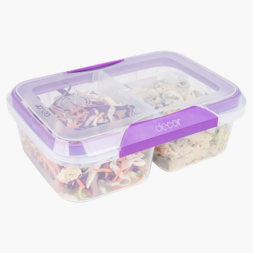 Decor Match-ups Clips Split Oblong Food Storage Container - 2 L-Containers & Jars-image-4