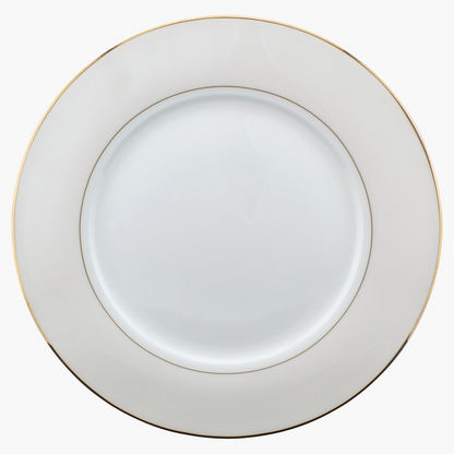 Feast Platinum Porcelain Dinner Plate - 27 cm