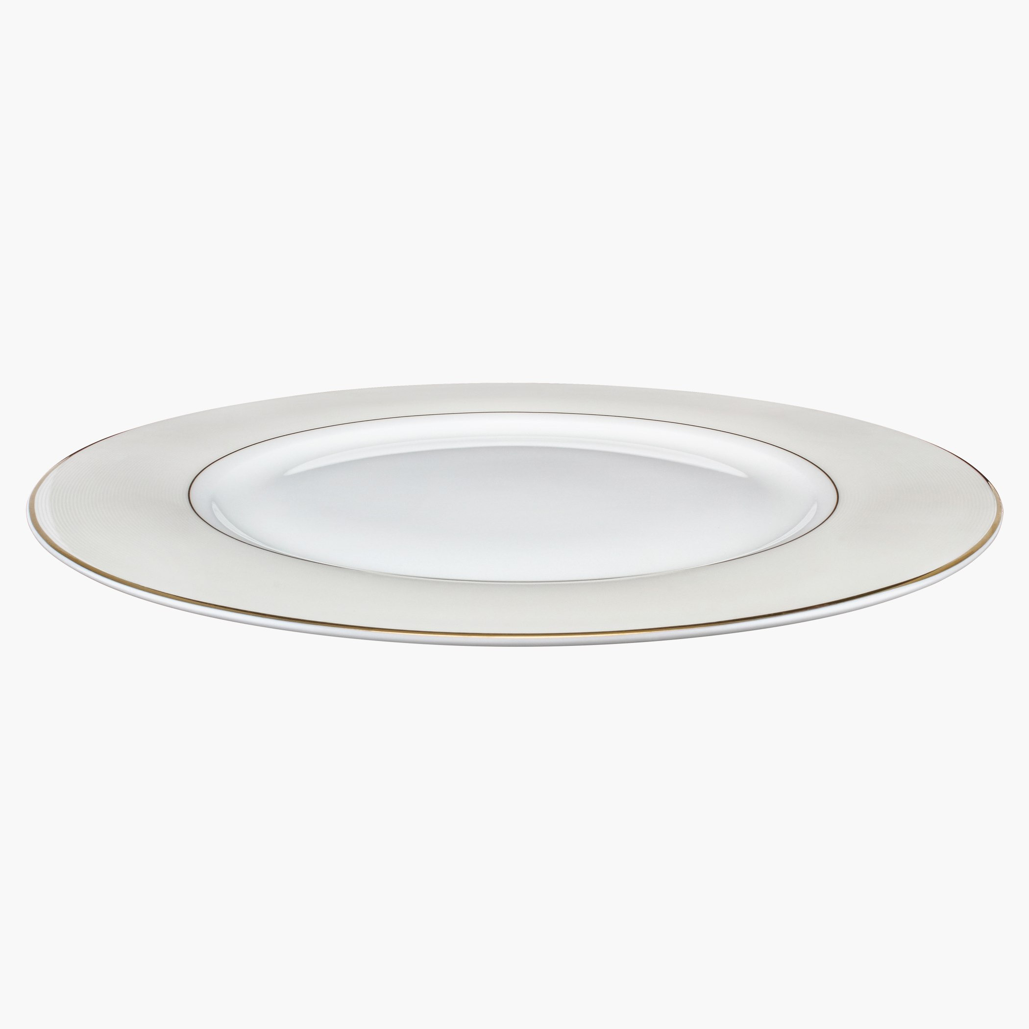 صحن عشاء بلاتينيوم بورسلين من فيست - 27 سم -hbxdecorandfurnishings-tabletop-crockery-image-2