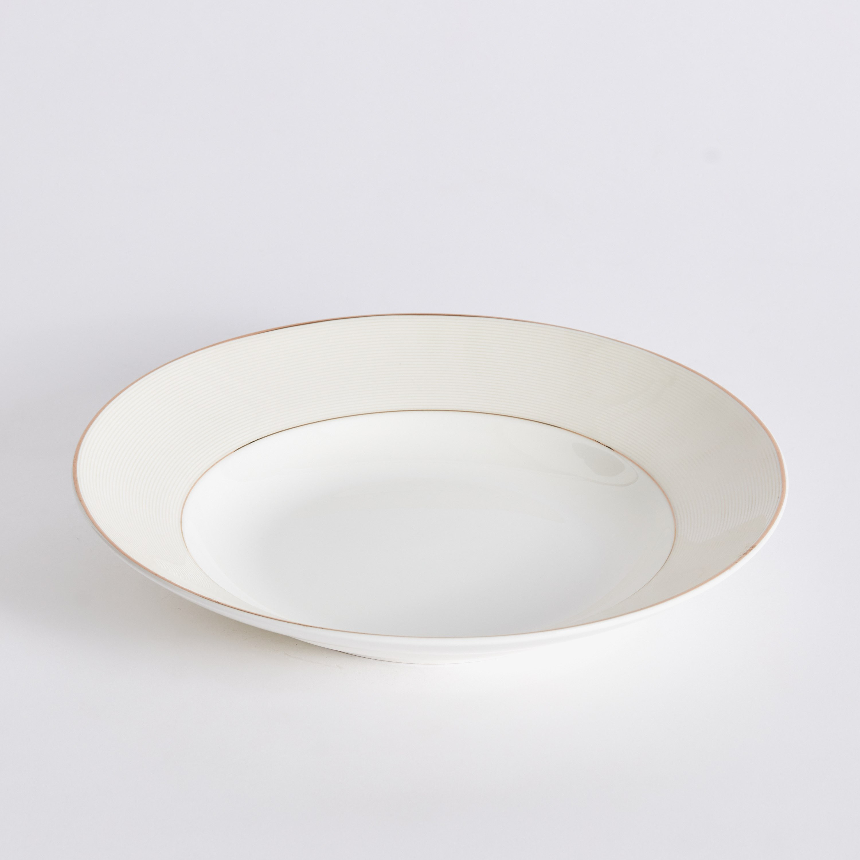 صحن شوربة بورسلين بلاتينيوم من فيست - 23 سم-hbxdecorandfurnishings-tabletop-crockery-image-5