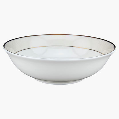 Feast Platinum Porcelain Bowl - 16 cms