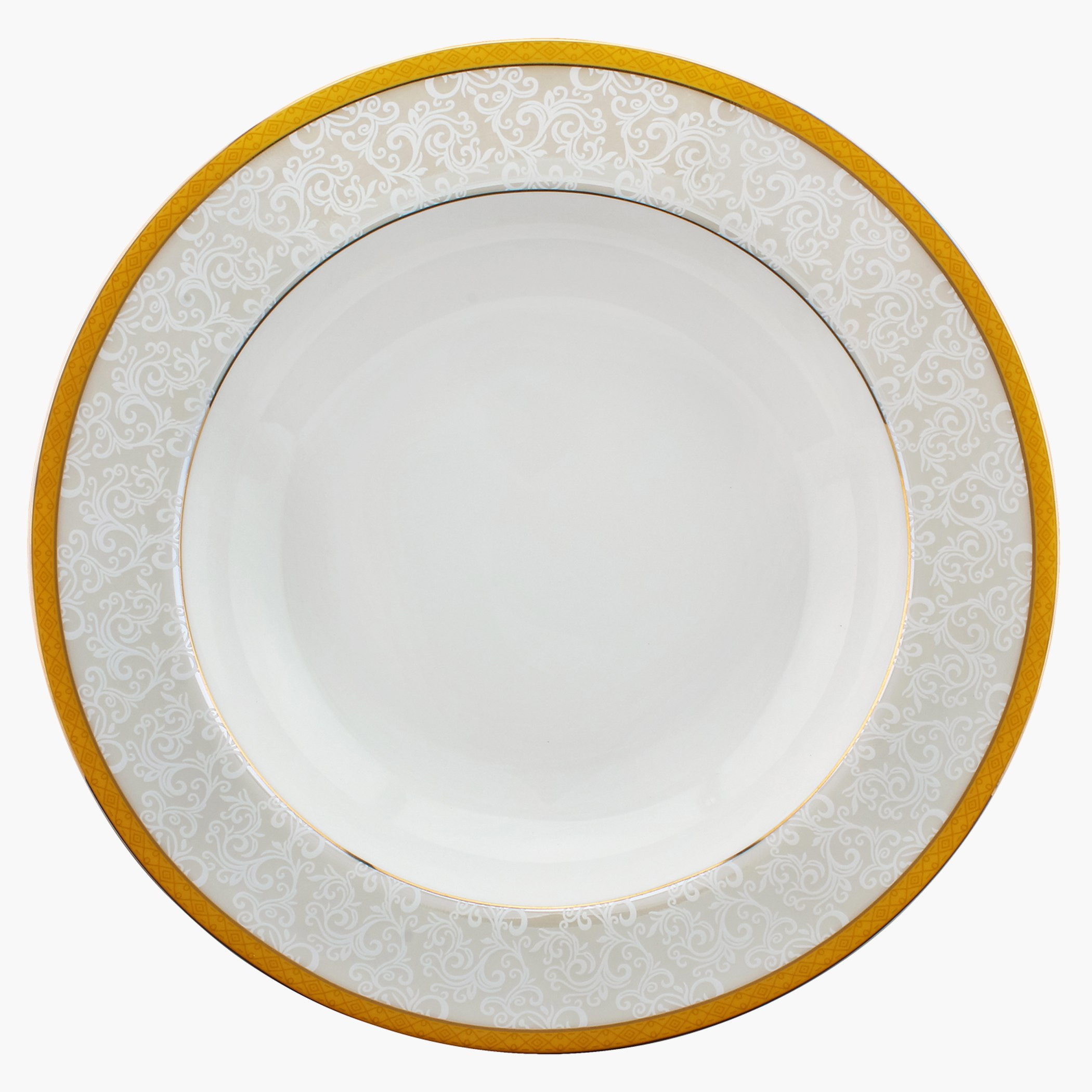 صحن شوربة بالازو بورسلين من فيست - 23 سم -hbxdecorandfurnishings-tabletop-crockery-image-2