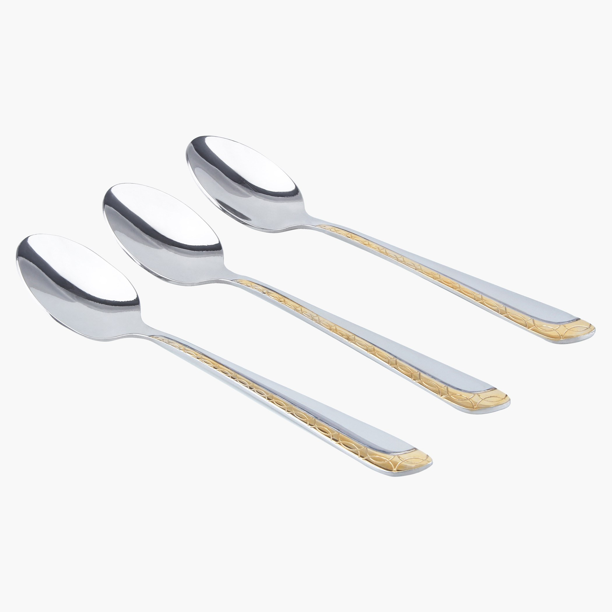ملاعق شاي بملمس بارز من بيرجر - طقم من 3 قطع-hbxhomeware-hbxkitchen-image-1