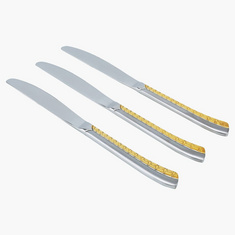 طقم سكاكين بارزة الملمس من بيرجر - 3 قطع
