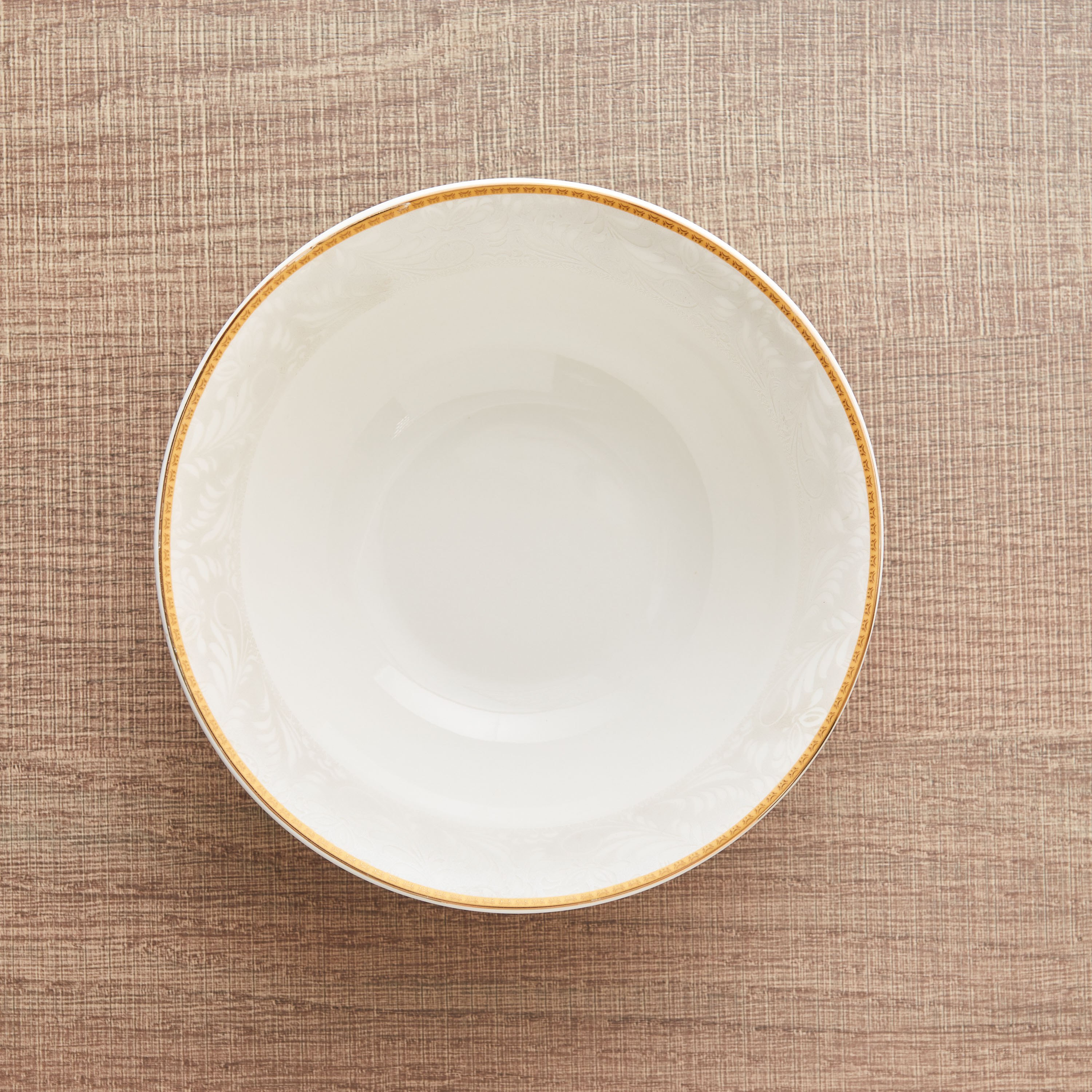 Feast Gold Line Porcelain Bowl - 20 cm-hbxdecorandfurnishings-tabletop-crockery-image-2