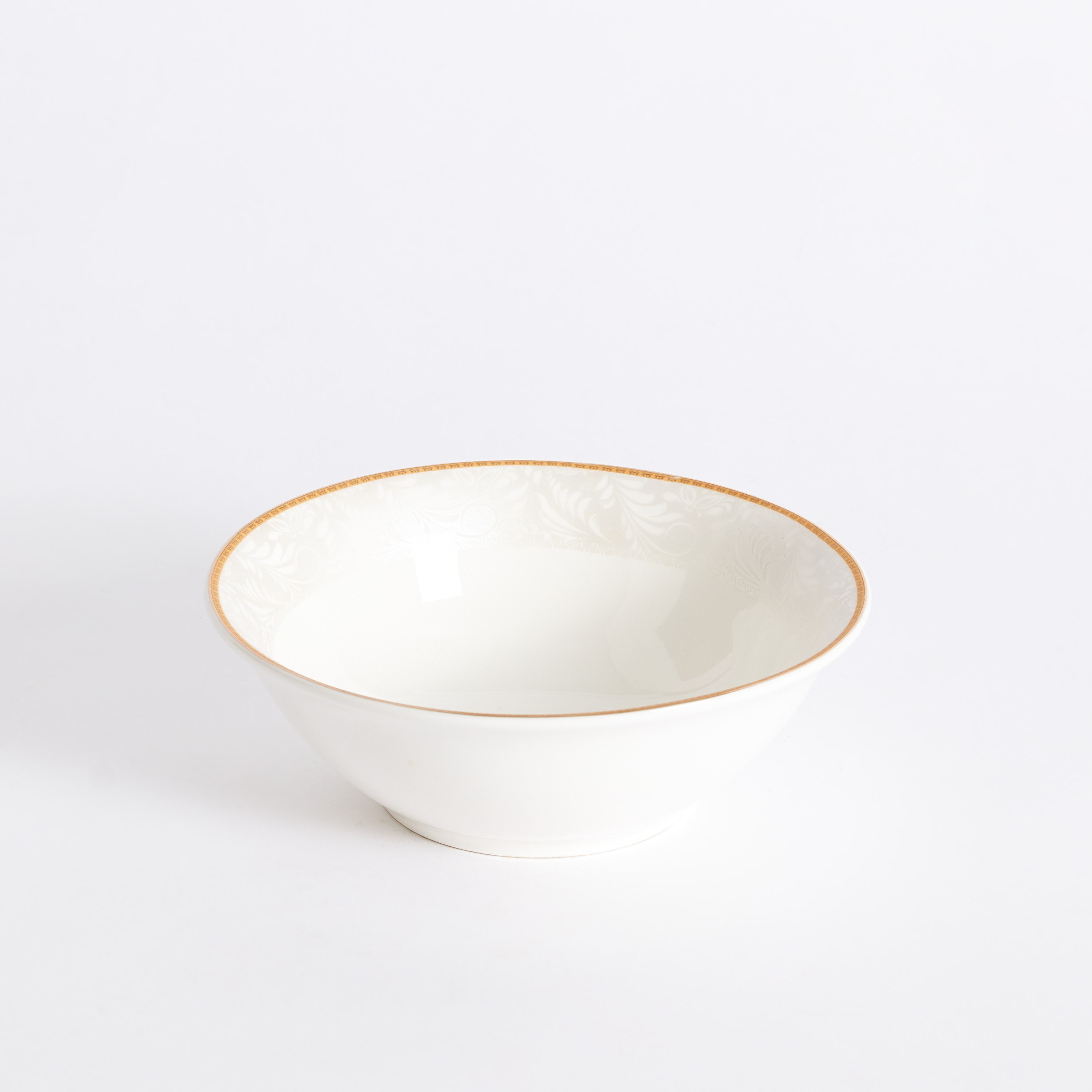 Feast Gold Line Porcelain Bowl - 20 cm-hbxdecorandfurnishings-tabletop-crockery-image-5