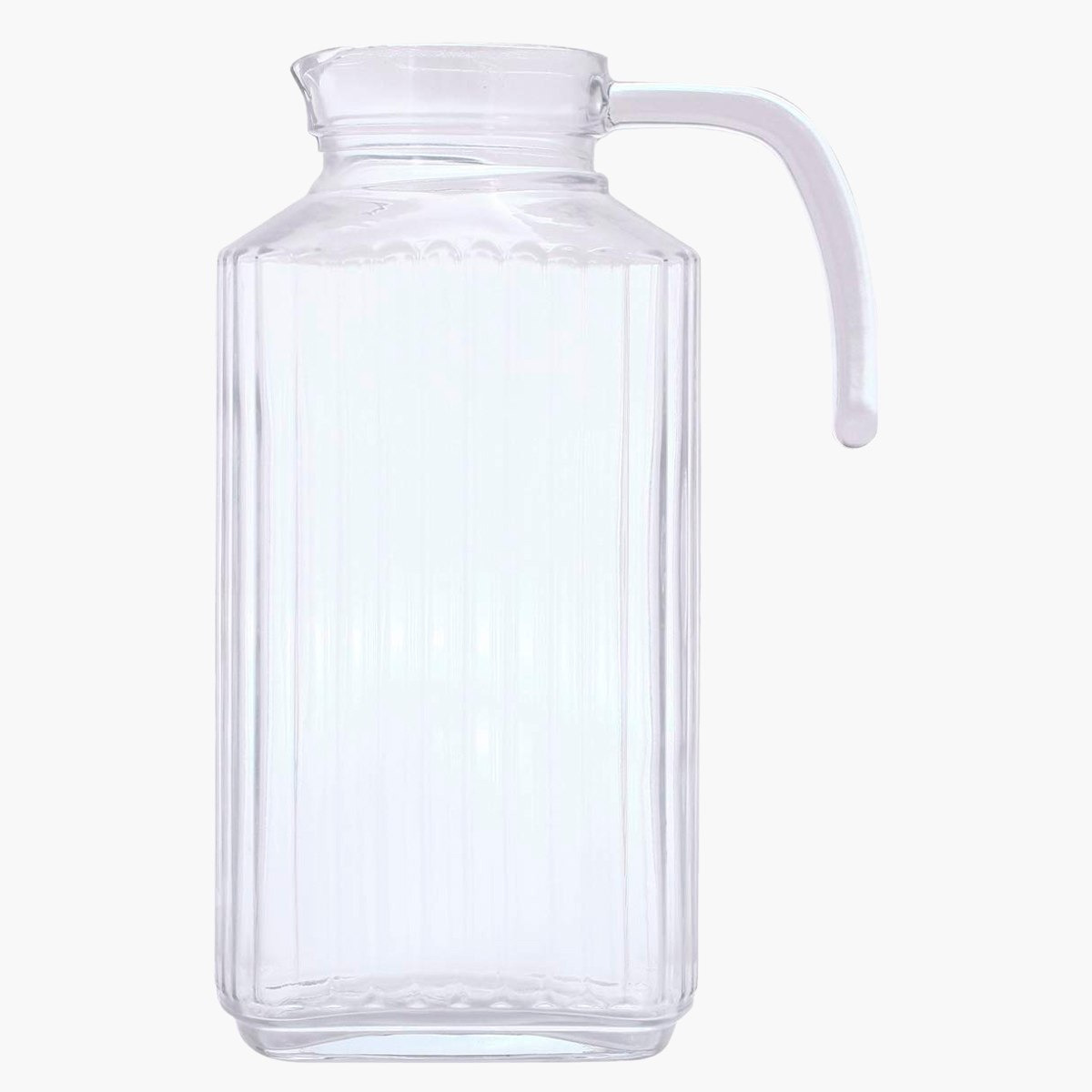 إبريق ماء زجاجي - 1 لتر-hbxhomeware-diningandtabletop-jugs-image-2