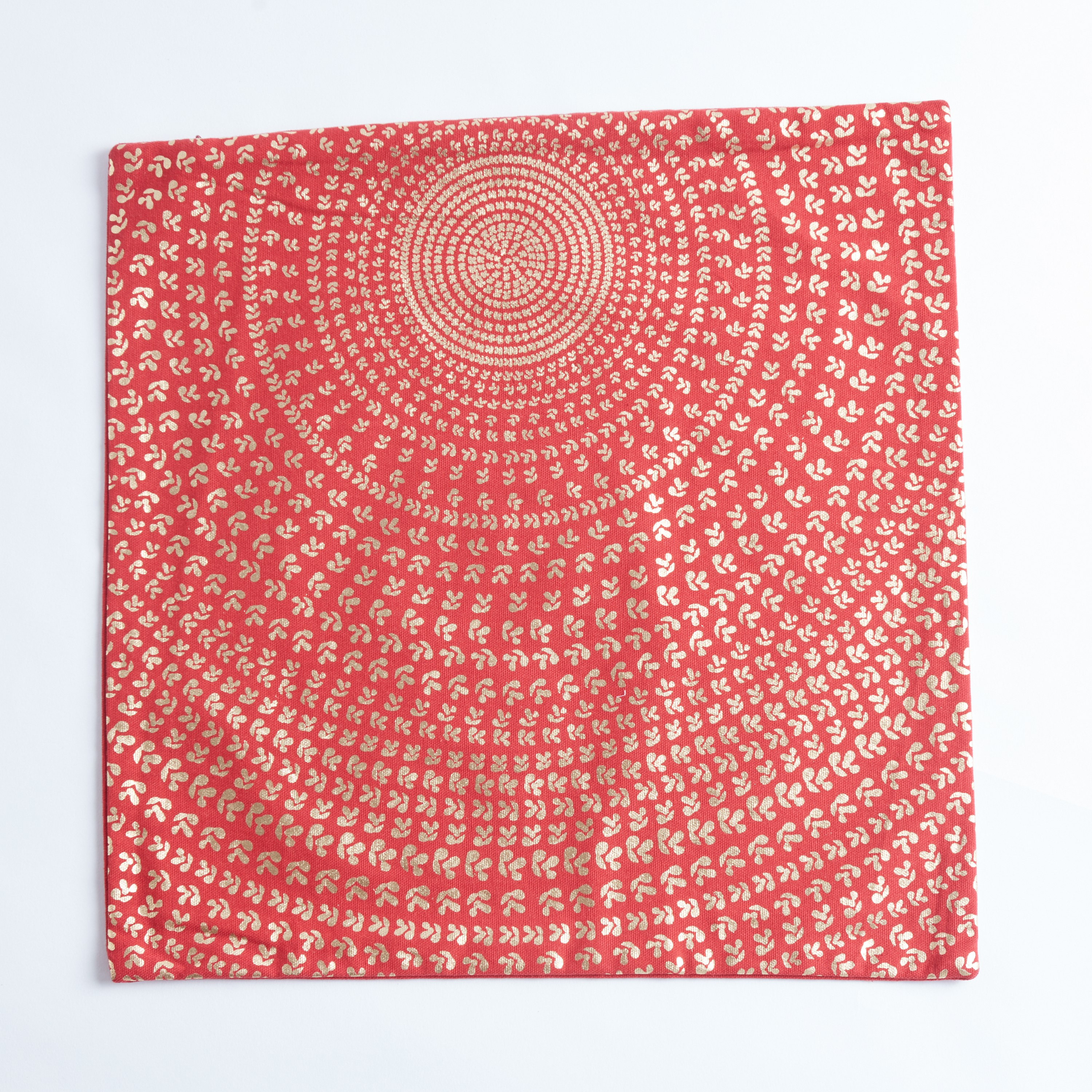 غطاء وسادة قطني بطبعات رقائق معدنية - 40x40 سم-hbxhomeware-cushionsandcovers-cushioncovers-image-4