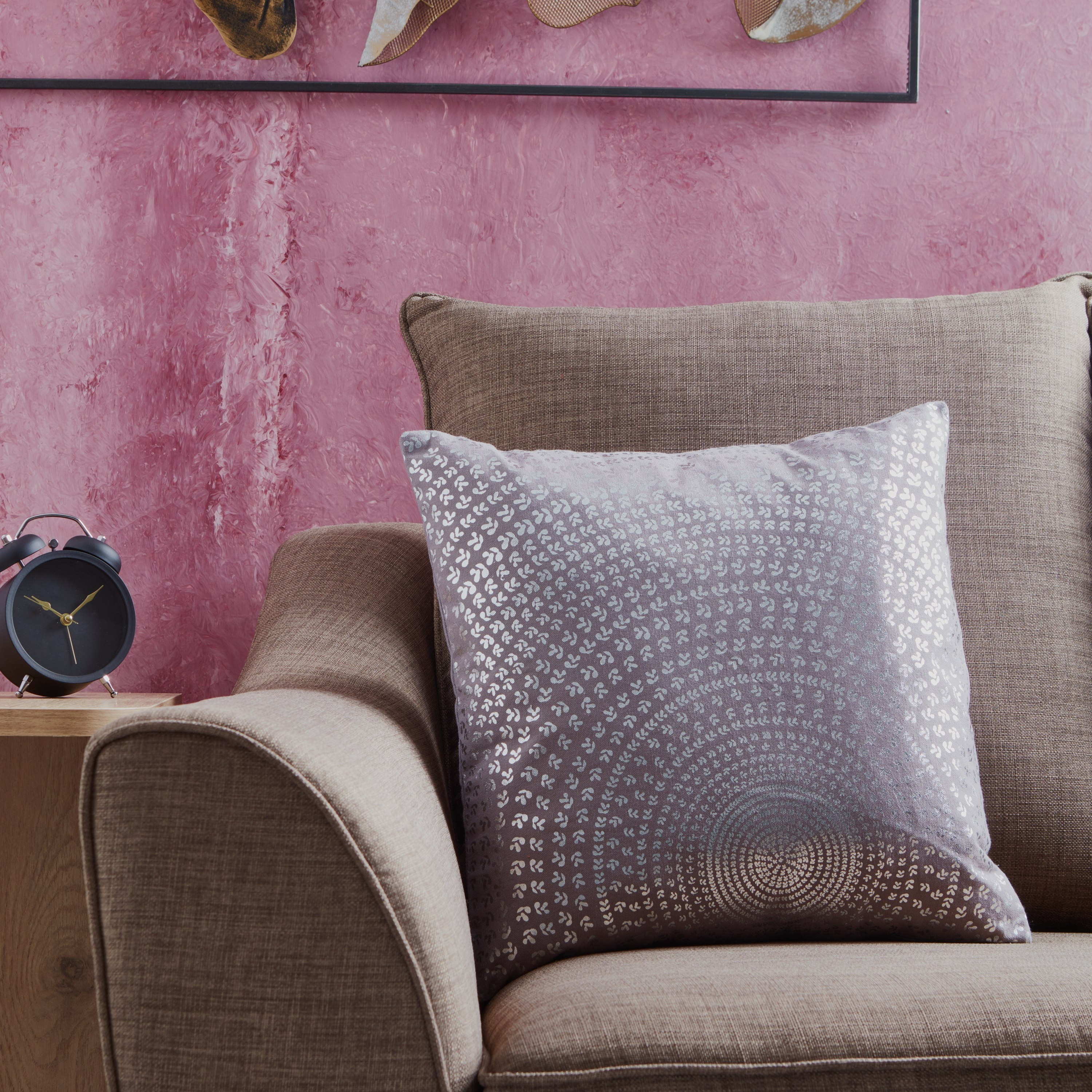 Foil Print Cotton Cushion Cover - 40x40 cm-PROMO_HB_AE_B1G1_250925-image-1