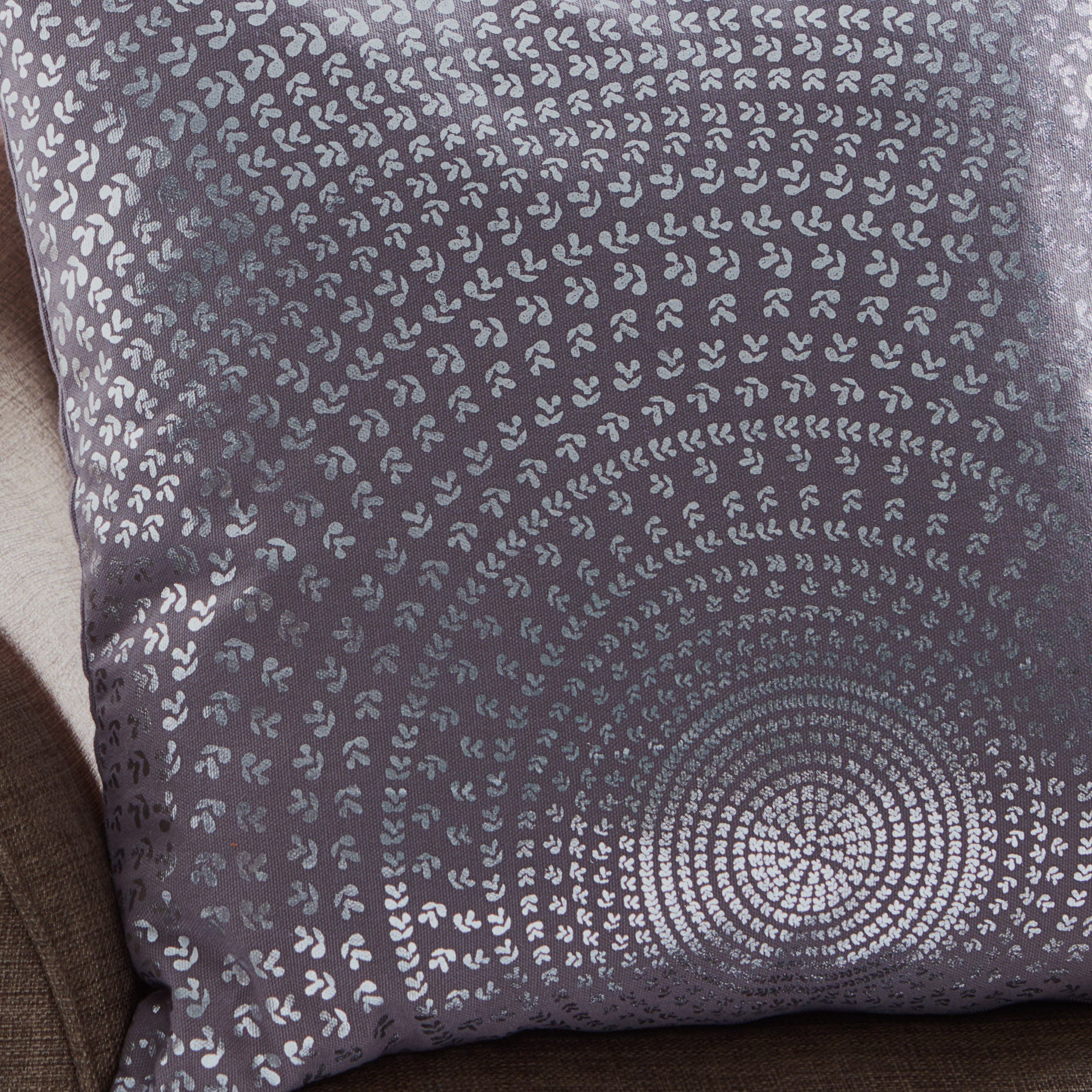 Foil Print Cotton Cushion Cover - 40x40 cm-PROMO_HB_AE_B1G1_250925-image-2
