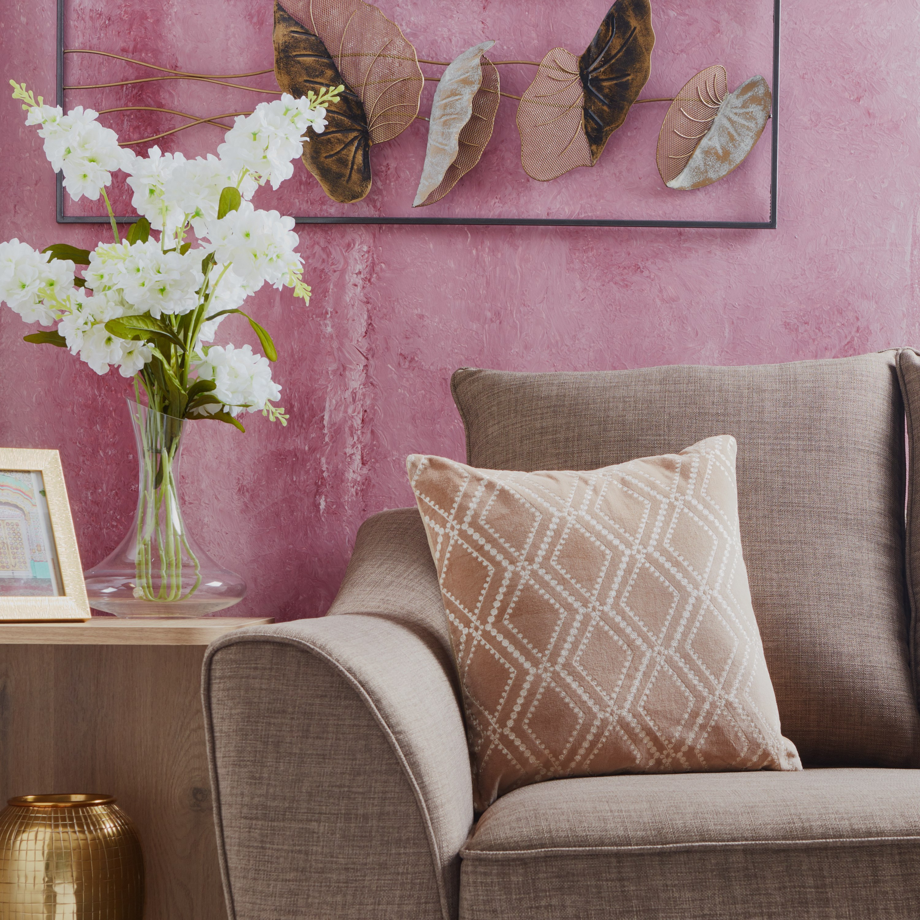 غطاء وسادة بتصميم هندسي - 40x40 سم-hbxhomeware-cushionsandcovers-cushioncovers-image-3
