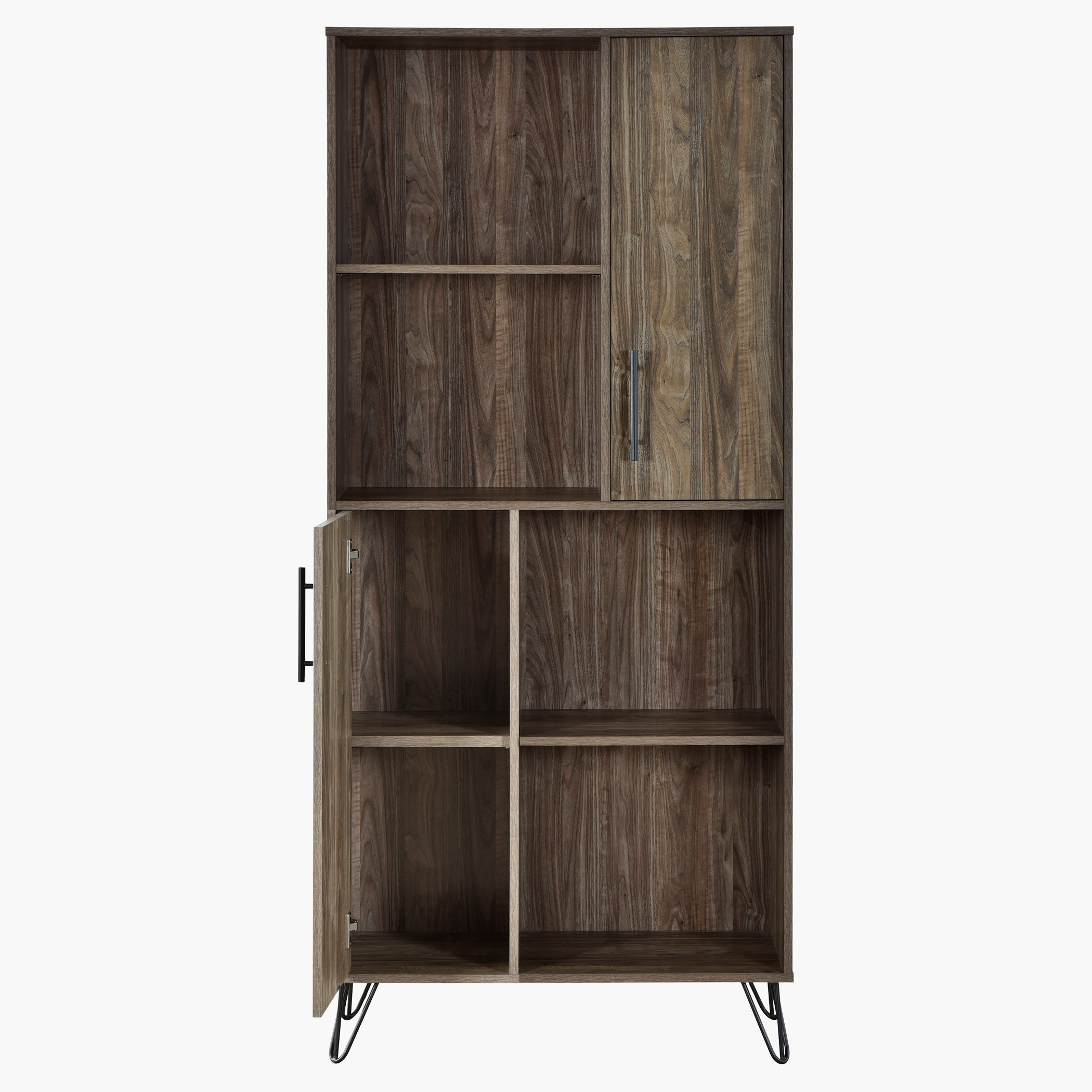 خزانة كتب كبيرة 8 أرفف من ميرو-hbxfurniture-office-bookcases-image-4