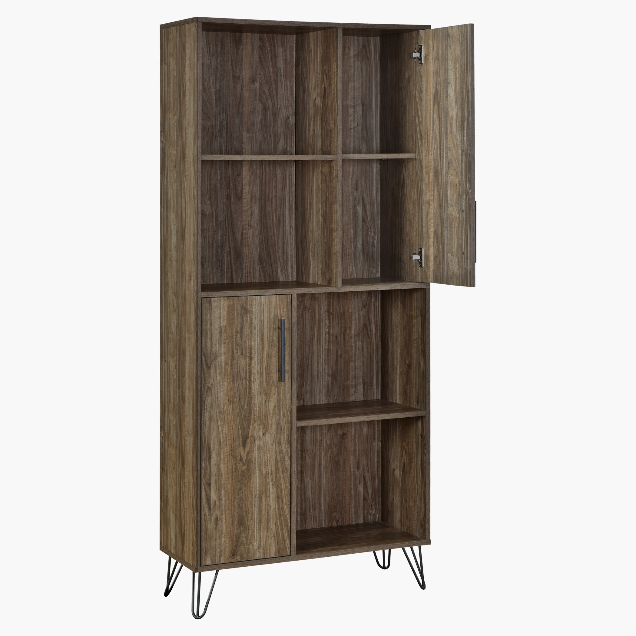 خزانة كتب كبيرة 8 أرفف من ميرو-hbxfurniture-office-bookcases-image-5
