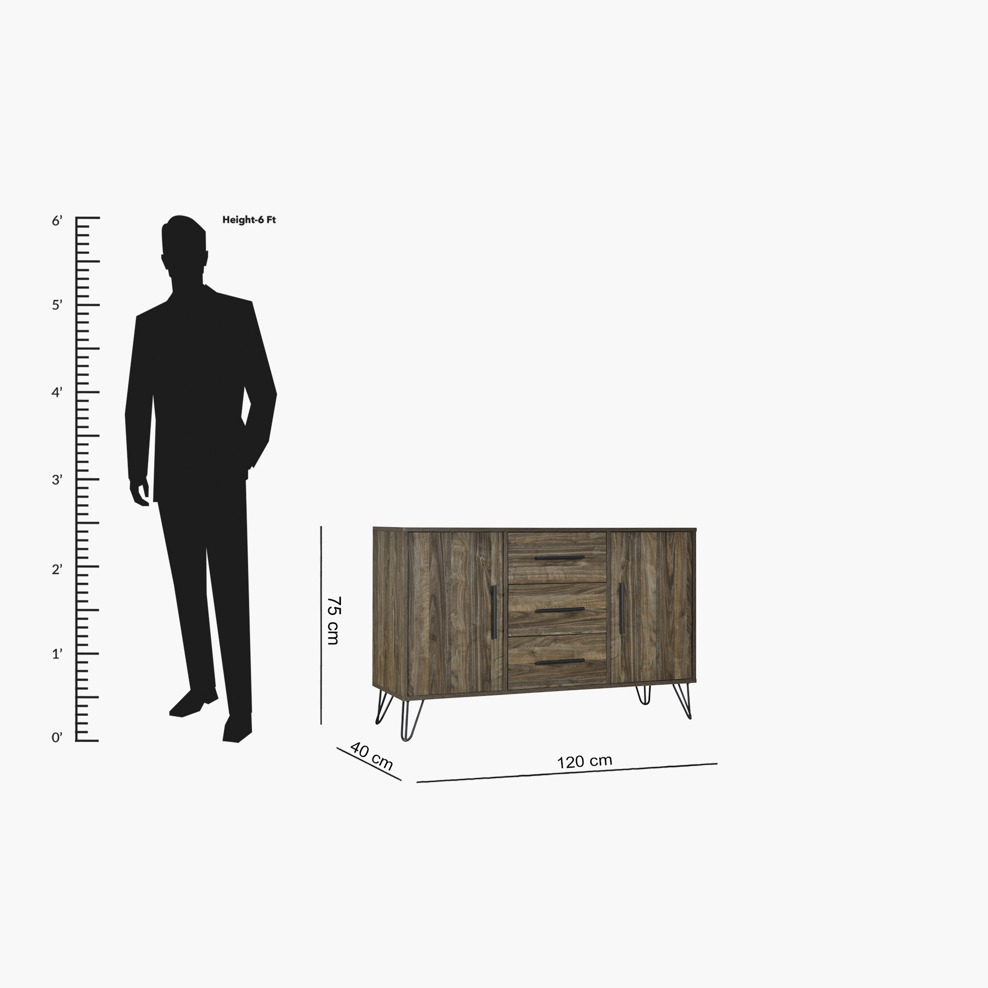 وحدة تخزين ببابين و3 أدراج من ميرو-hbxfurniture-diningroom-buffetsandsideboards-image-8