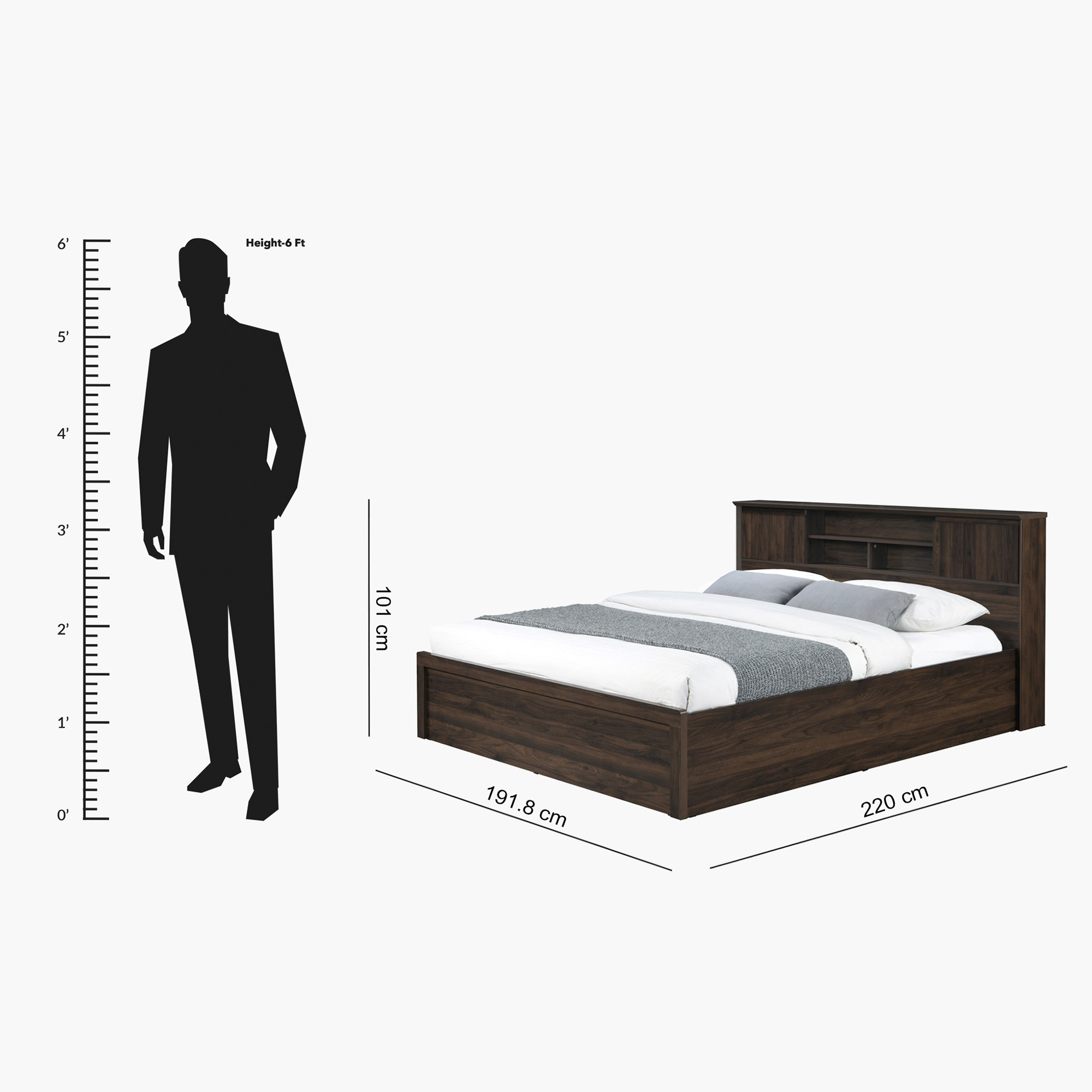 سرير كينج بلوح رأسي بمساحة تخزين - ميرو من موڤو - 180x200  سم-hbxfurniture-bedsandbedsets-beds-king-image-8