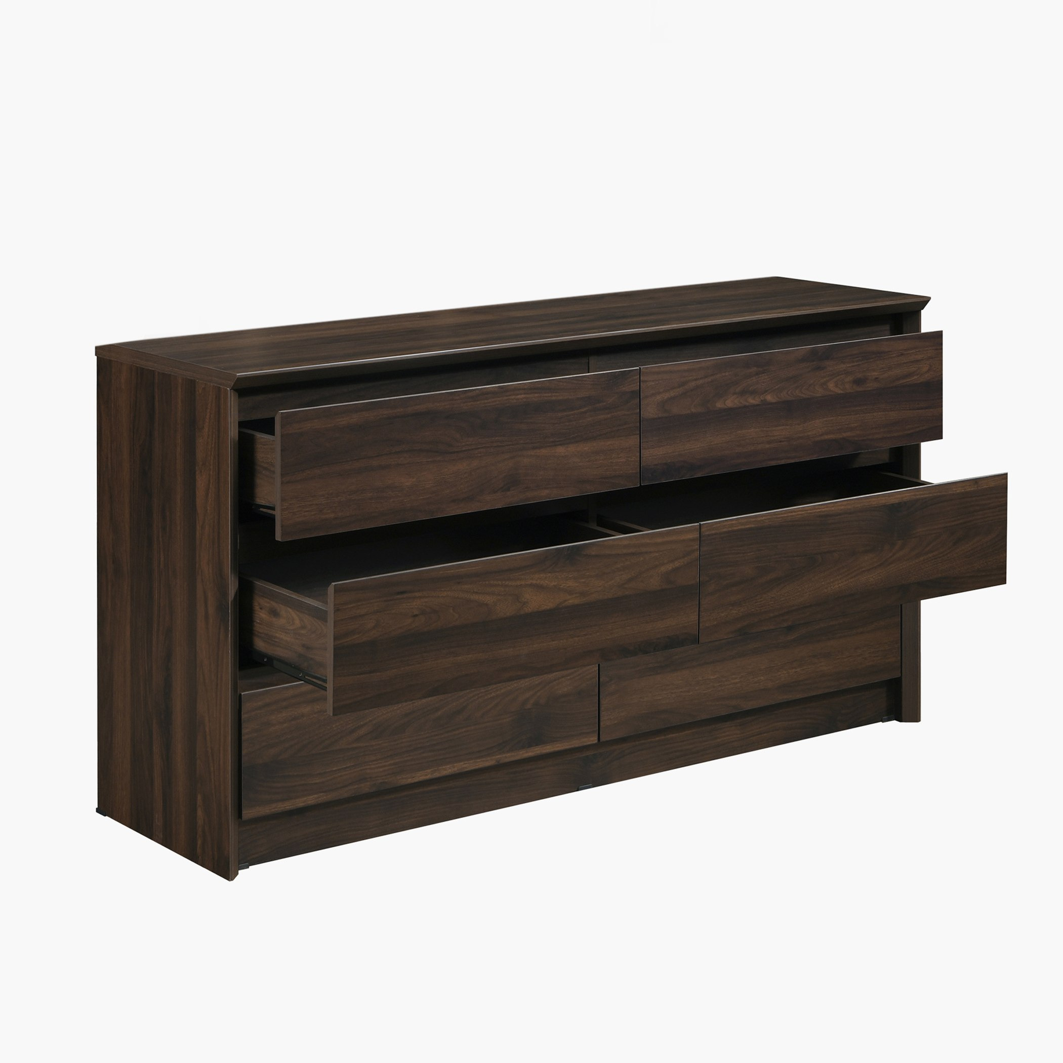 طاولة تزيين كبيرة 6 أدراج دون مرآة - ميرو من موڤو -hbxfurniture-bedroom-dressersandmirrors-image-2