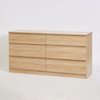 Kulltorp 6-Drawer Double Dresser without Mirror