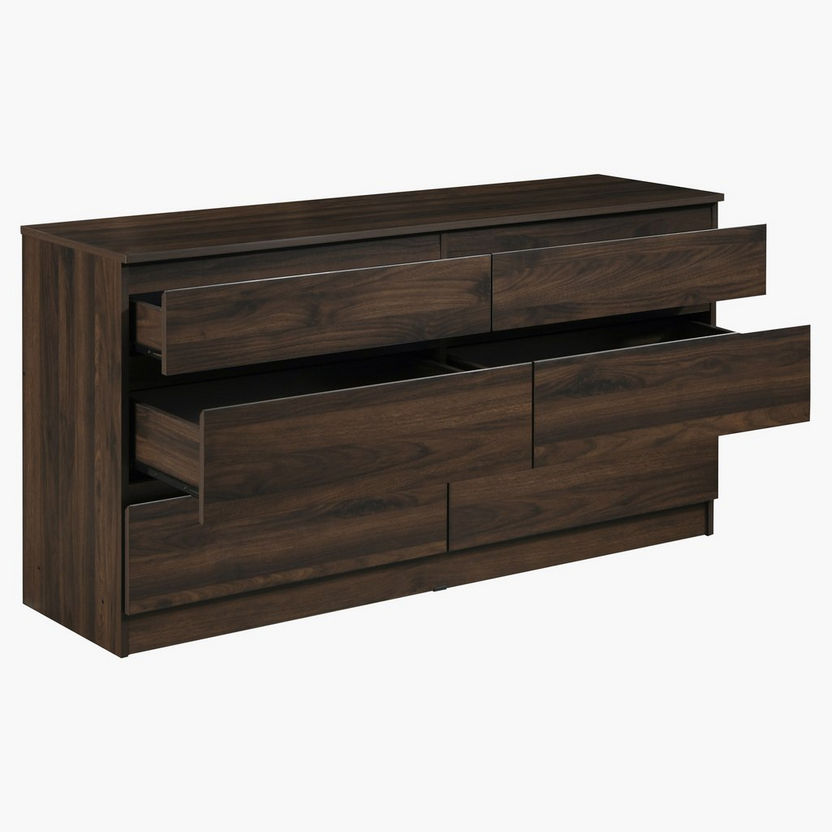 Kulltorp 6-Drawer Double Dresser without Mirror-Dressers and Mirrors-image-1