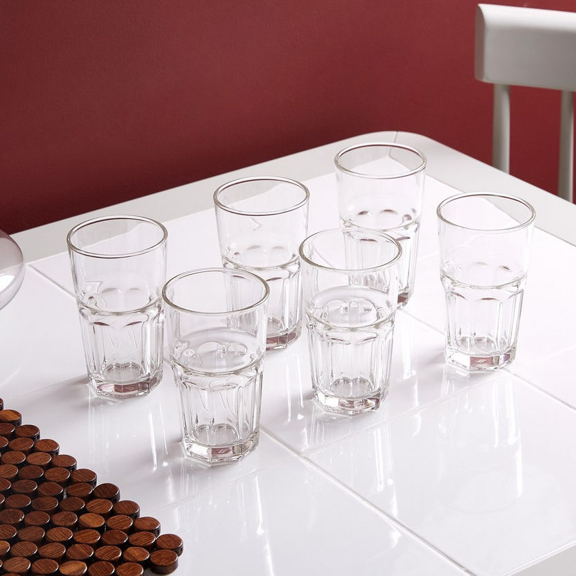 Plaza Rock Glass - Set of 6-Glassware-image-0